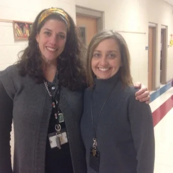 Literacy Facilitator, Lea Ellen Jones, and 5th grade teacher, Carla Nelson, Rogers Public Schools, Arkansas