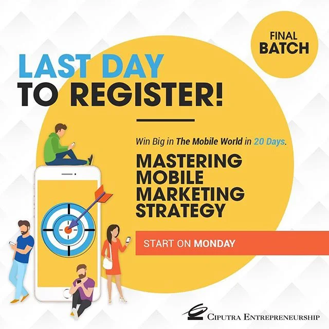 Kalau kamu mau bisnismu dapat feedback langsung dari pakar bisnis @epramono, hari ini kesempatan terakhirmu untuk daftar loh
.
Cek link di bio kami untuk daftar ya