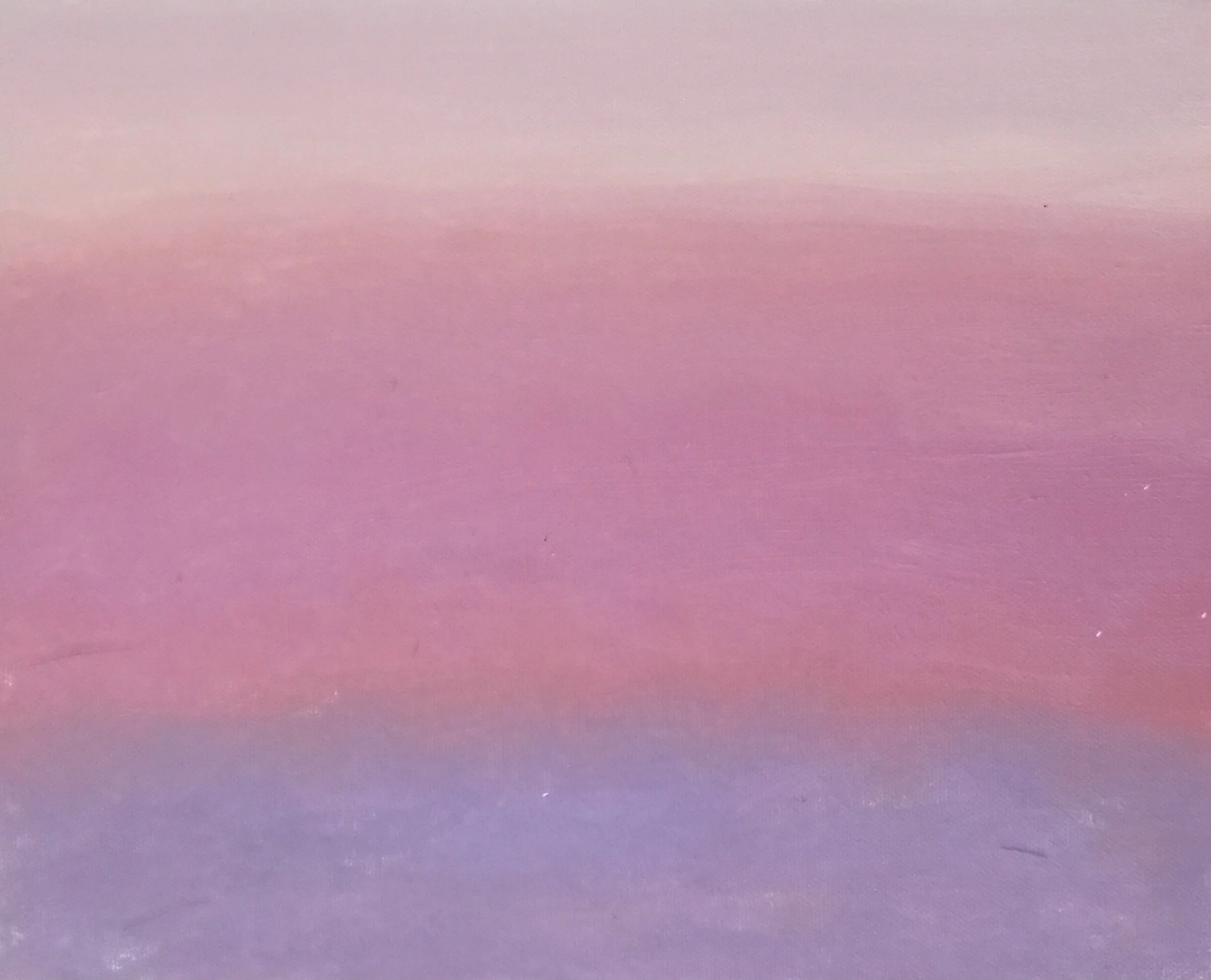 Evening Prayer Brunswick Heads 12 April  2022, oil on canvas board 30 X 25 cm