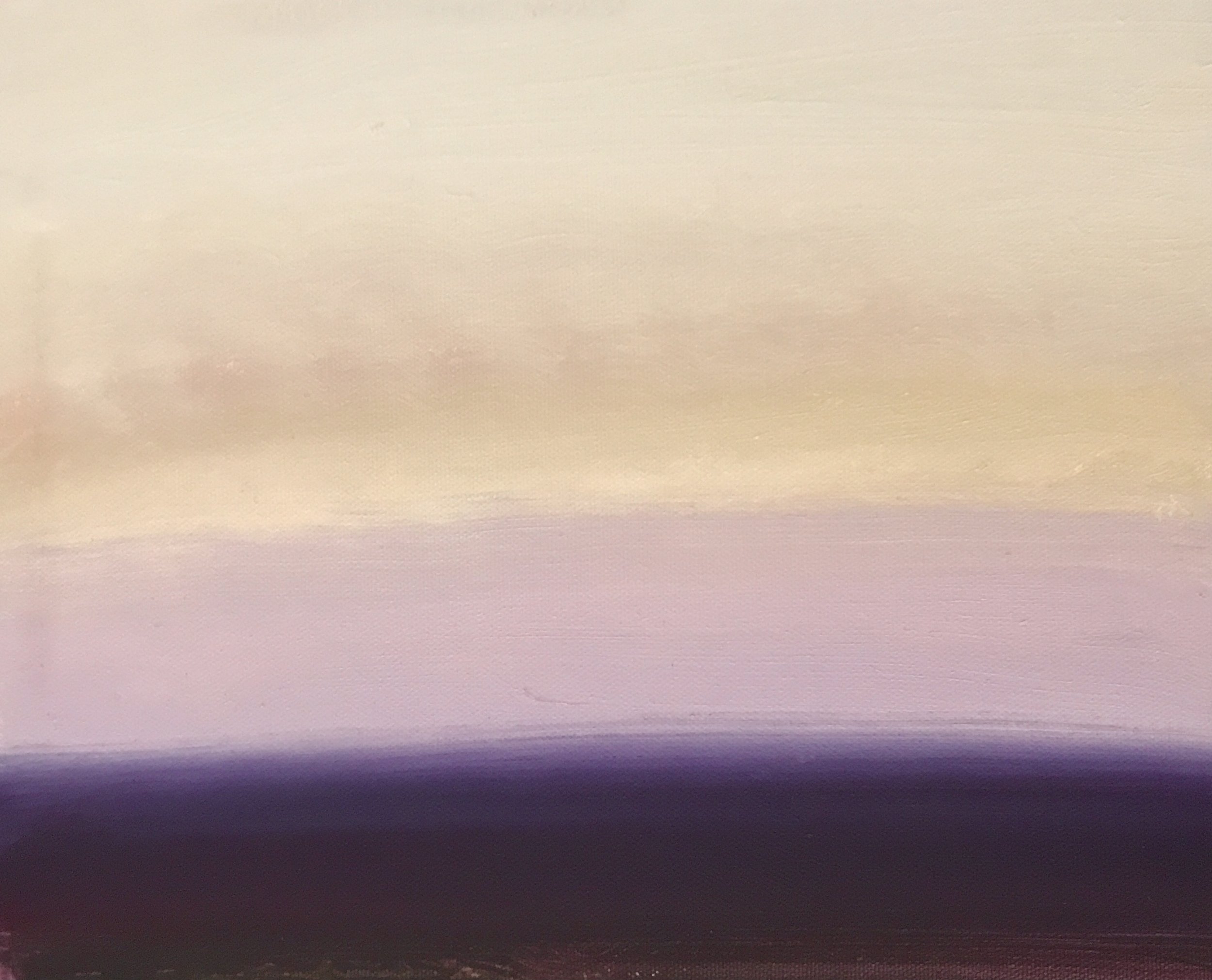 Evening Prayer Brunswick Heads 15 July 2022, oil on canvas board 30 X 25 cm