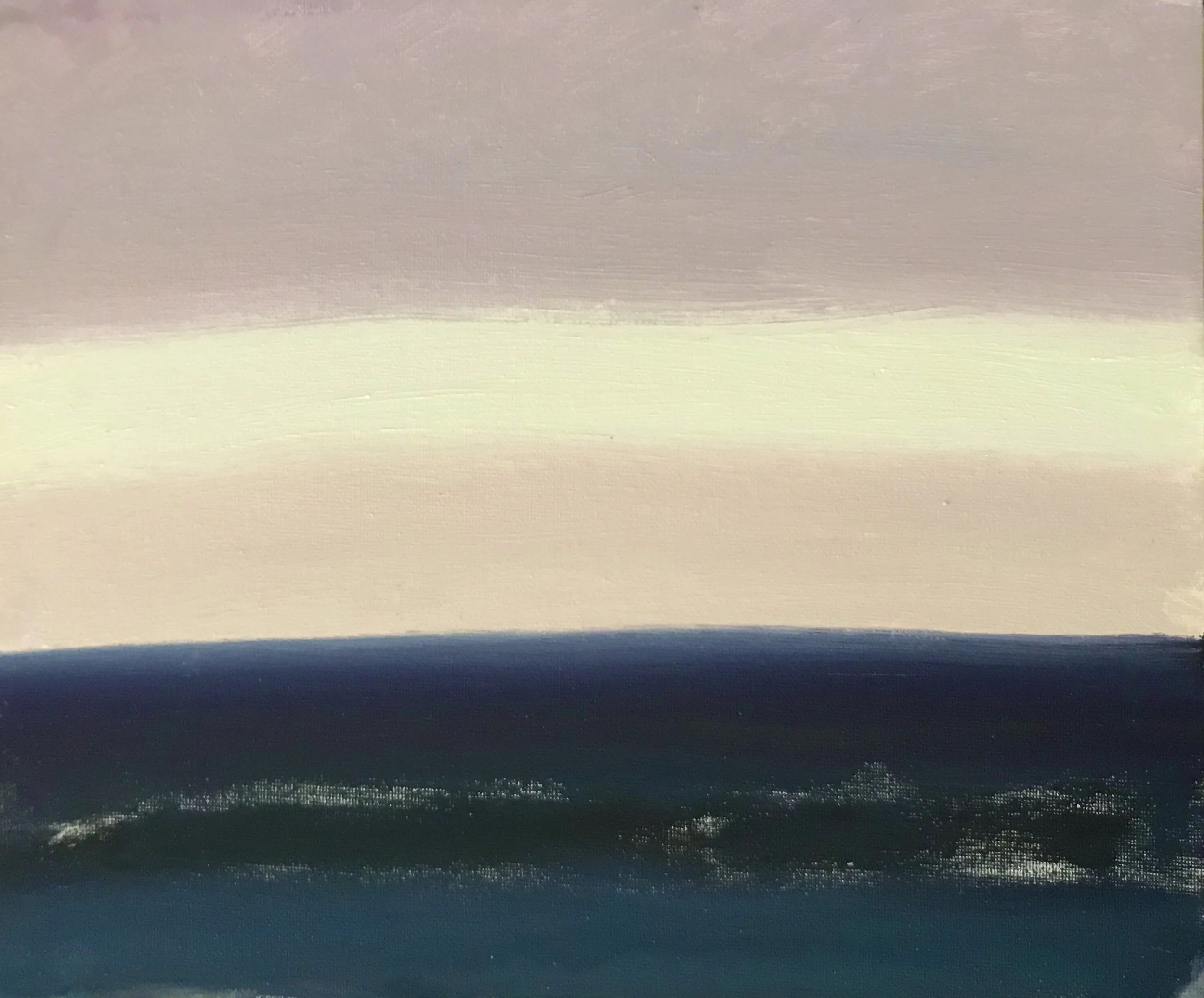 22 January 2020, oil on canvas board, 30 X 25 cm