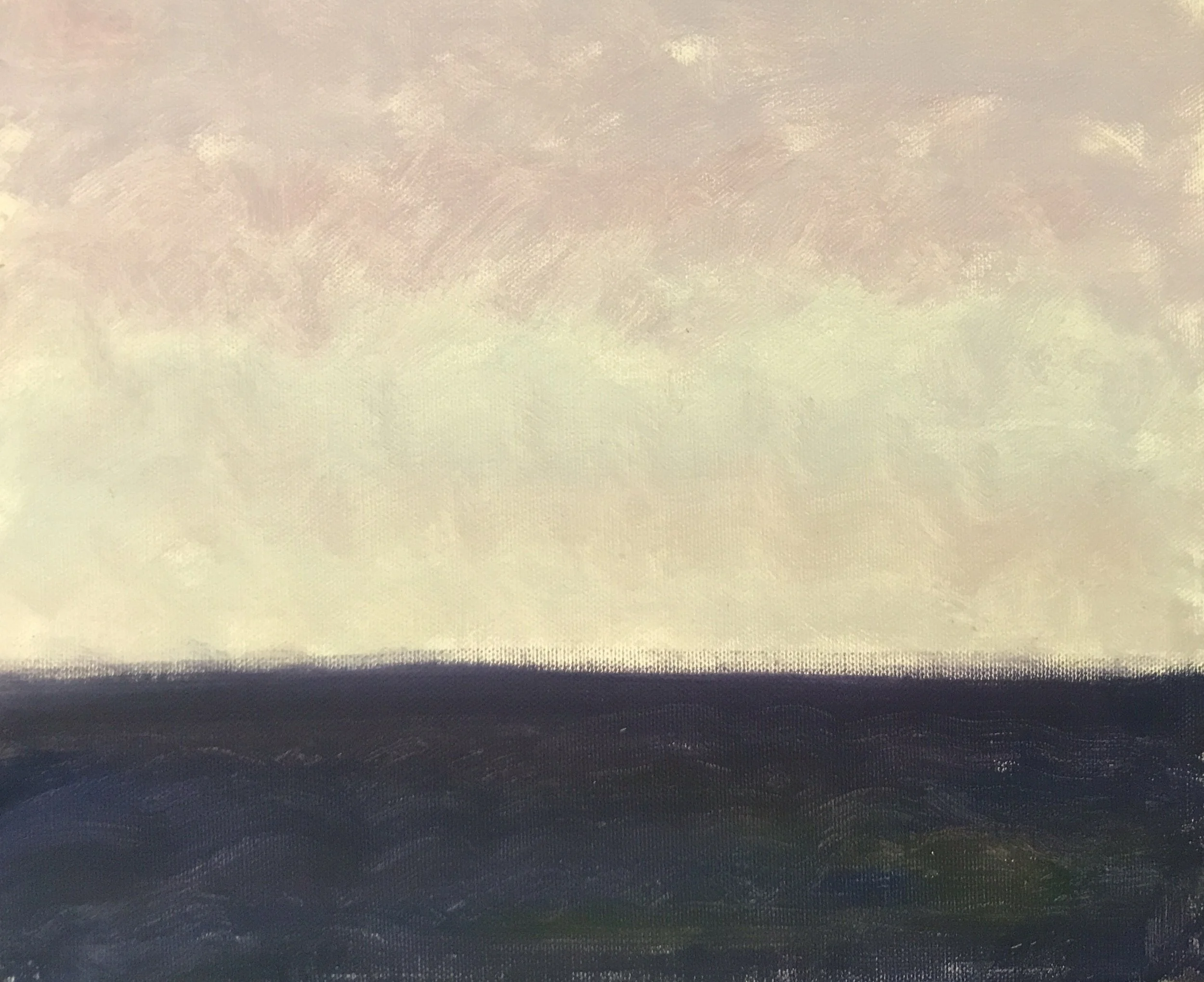 Evening Prayer Brunswick Heads, #2 28 September 2019, 30 X 25 cm