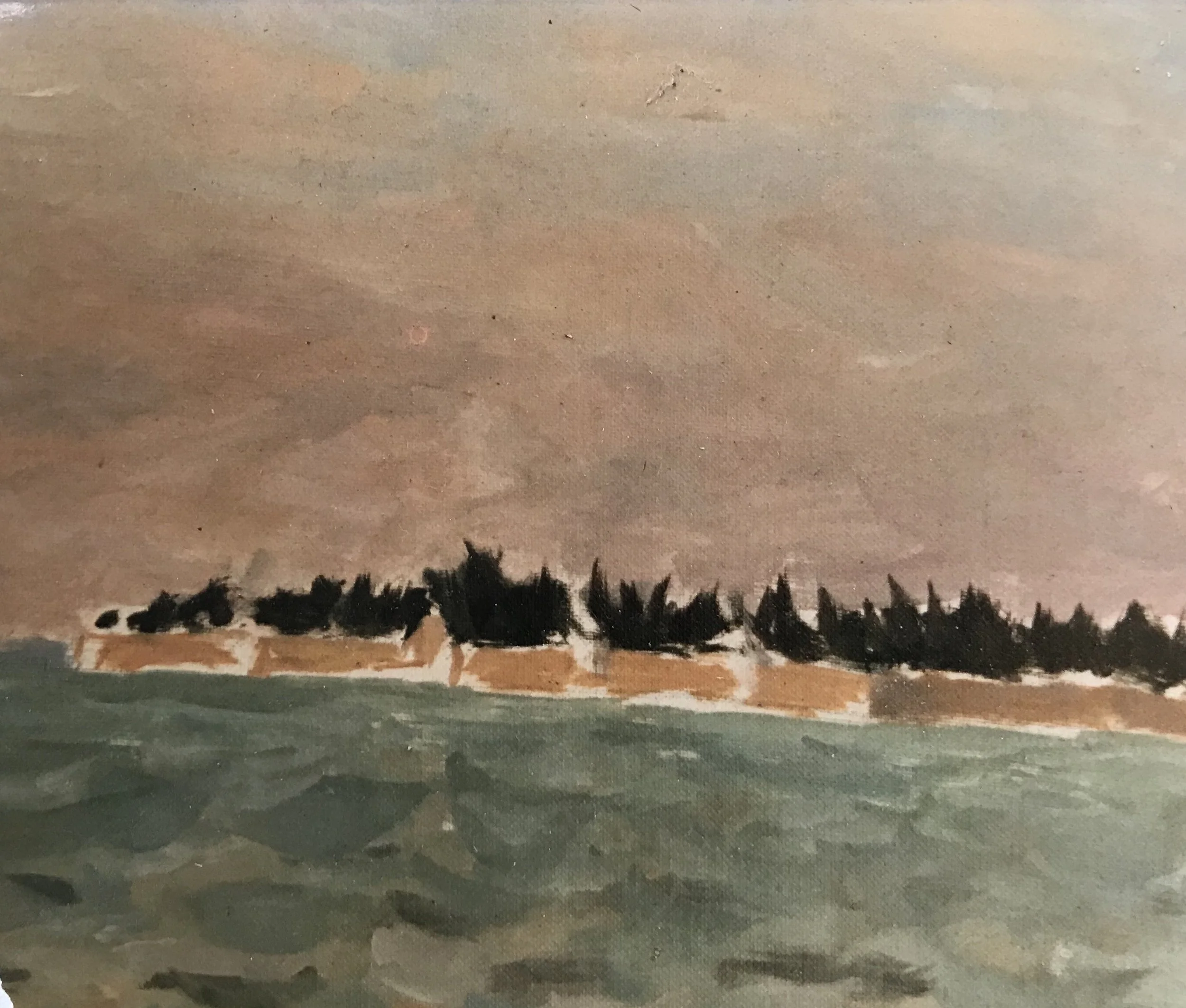 San Michael cemetery Venice 1986