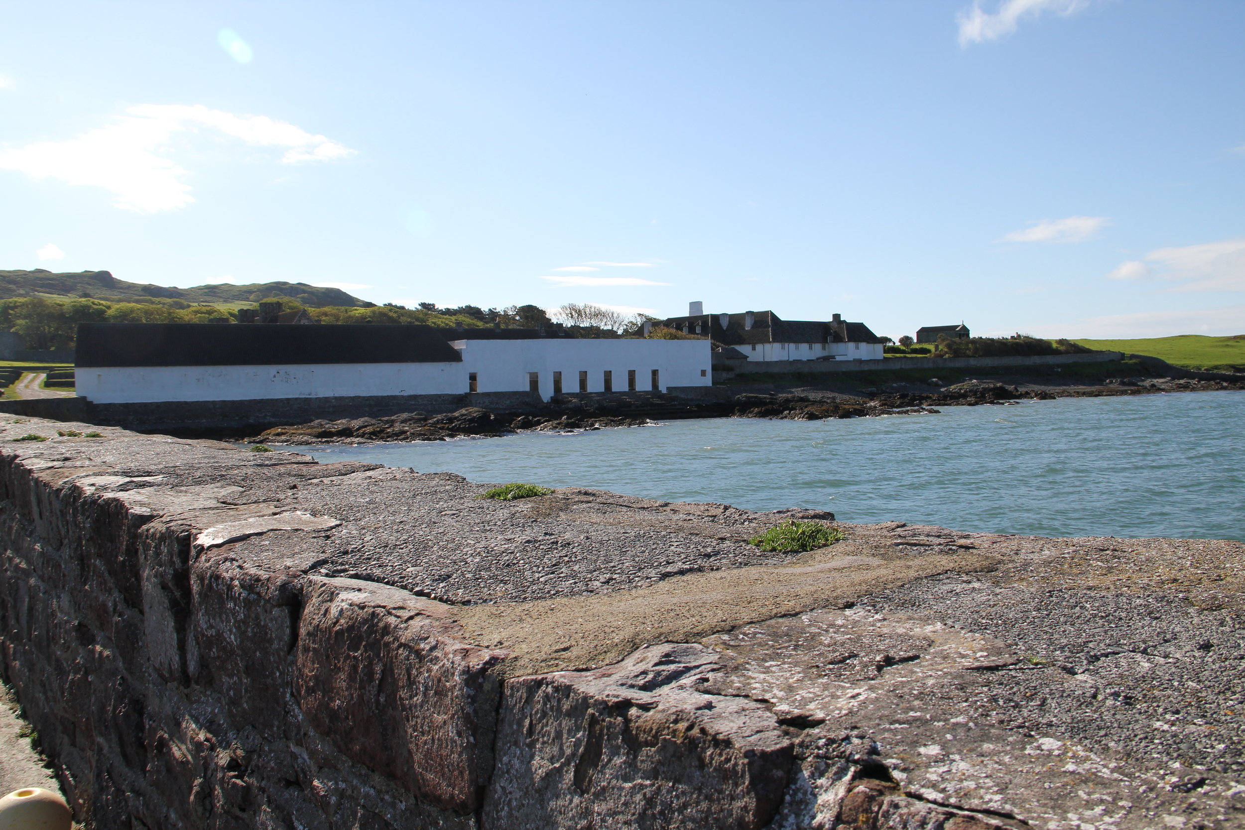 The Real Tennis Court and workers' houses