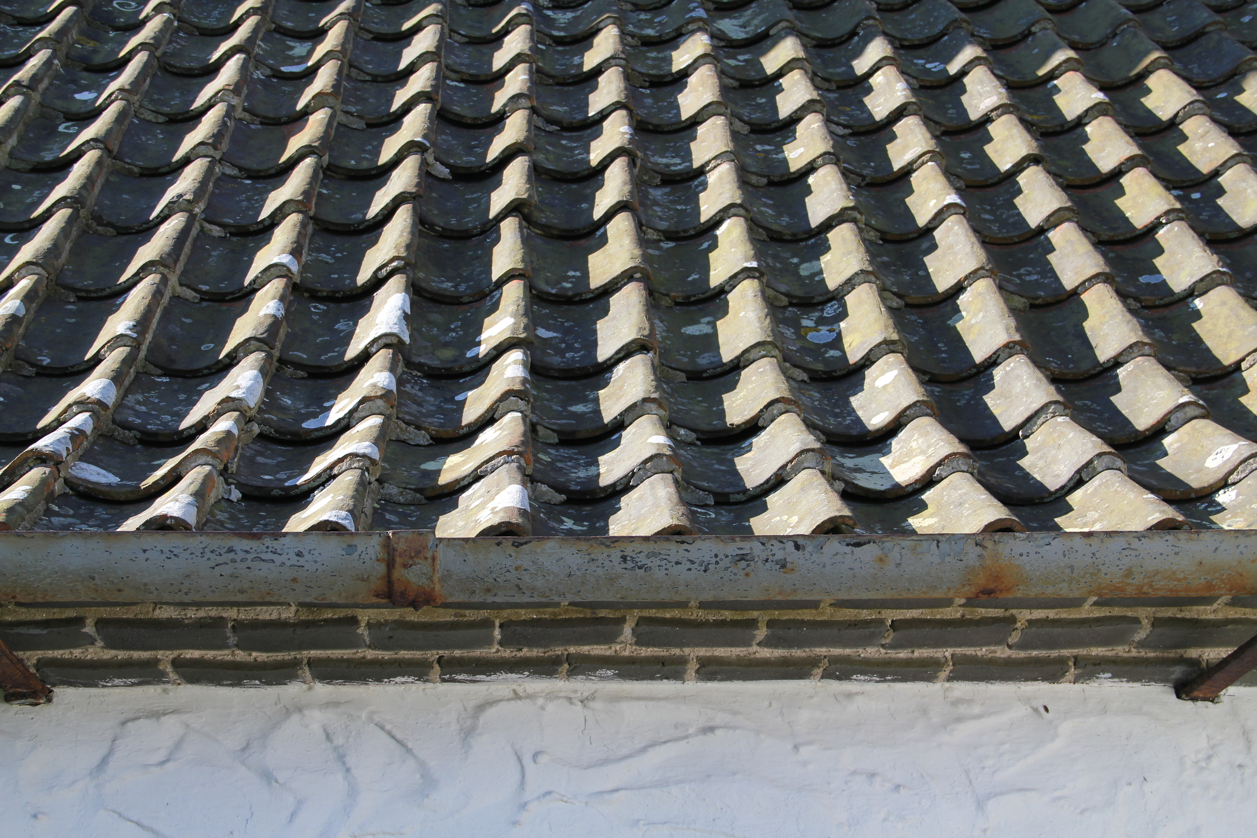 Grey pantile roofs