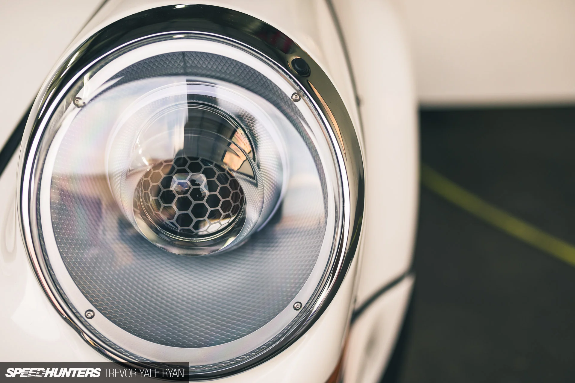 Dylan Coleman’s 1977 Porsche 911 Coupe (StreetFighter LA’s E-RWB); Copyright Trevor Yale Ryan (via Speedhunters)