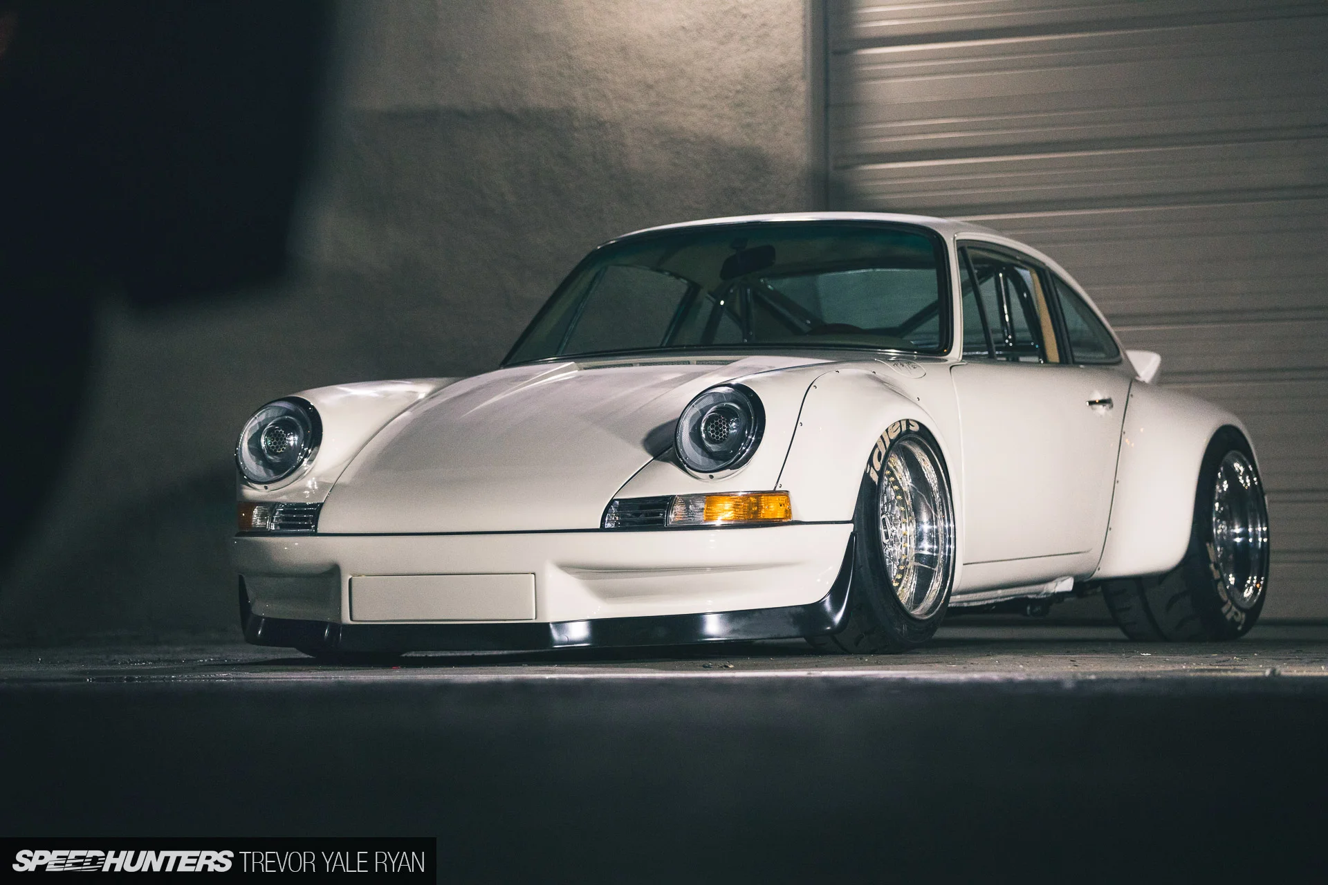 Dylan Coleman’s 1977 Porsche 911 Coupe (StreetFighter LA’s E-RWB); Copyright Trevor Yale Ryan (via Speedhunters)