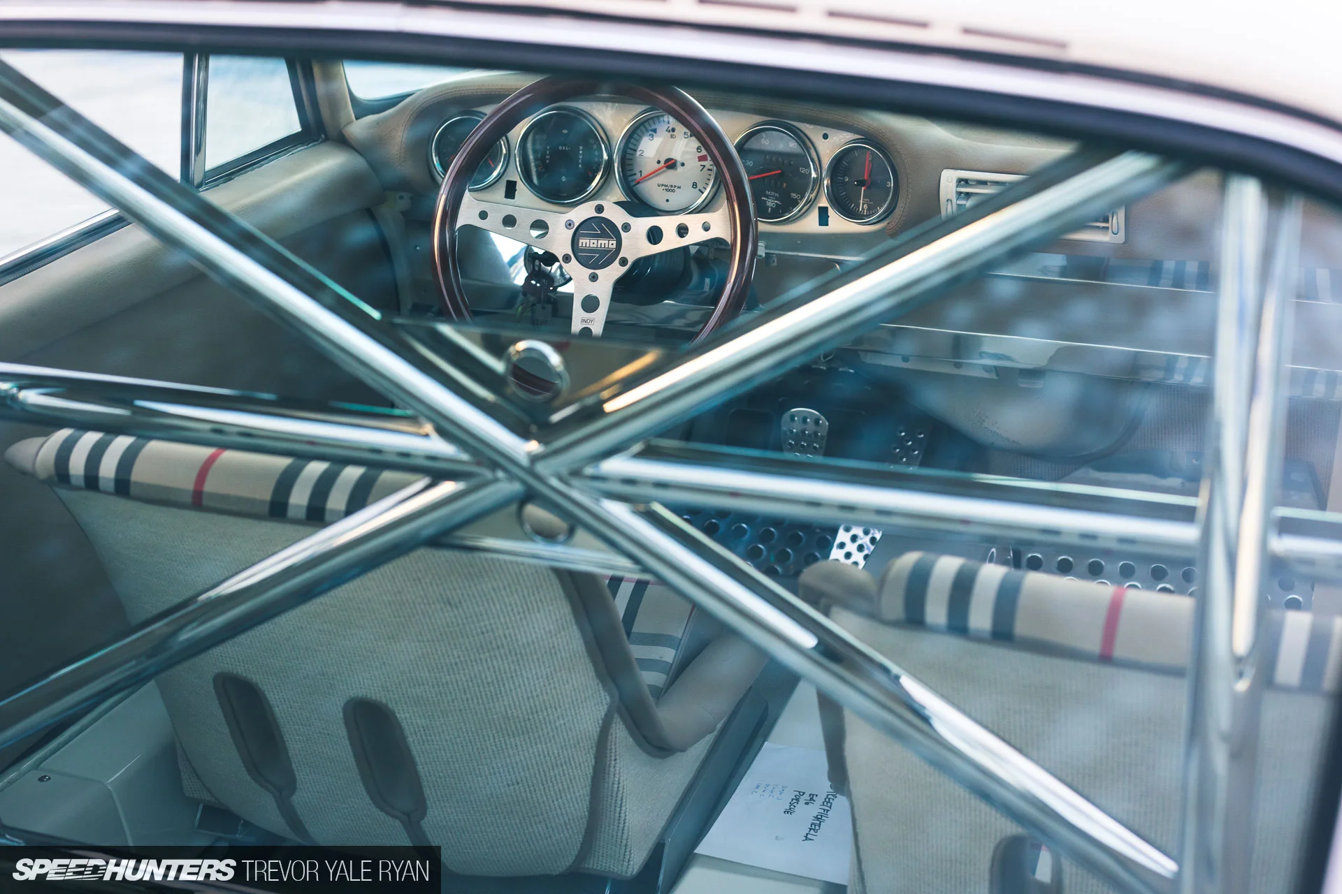 Dylan Coleman ’s 1977 Porsche 911 Coupe ( StreetFighter LA ’s E-RWB); Copyright Trevor Yale Ryan (via Speedhunters )