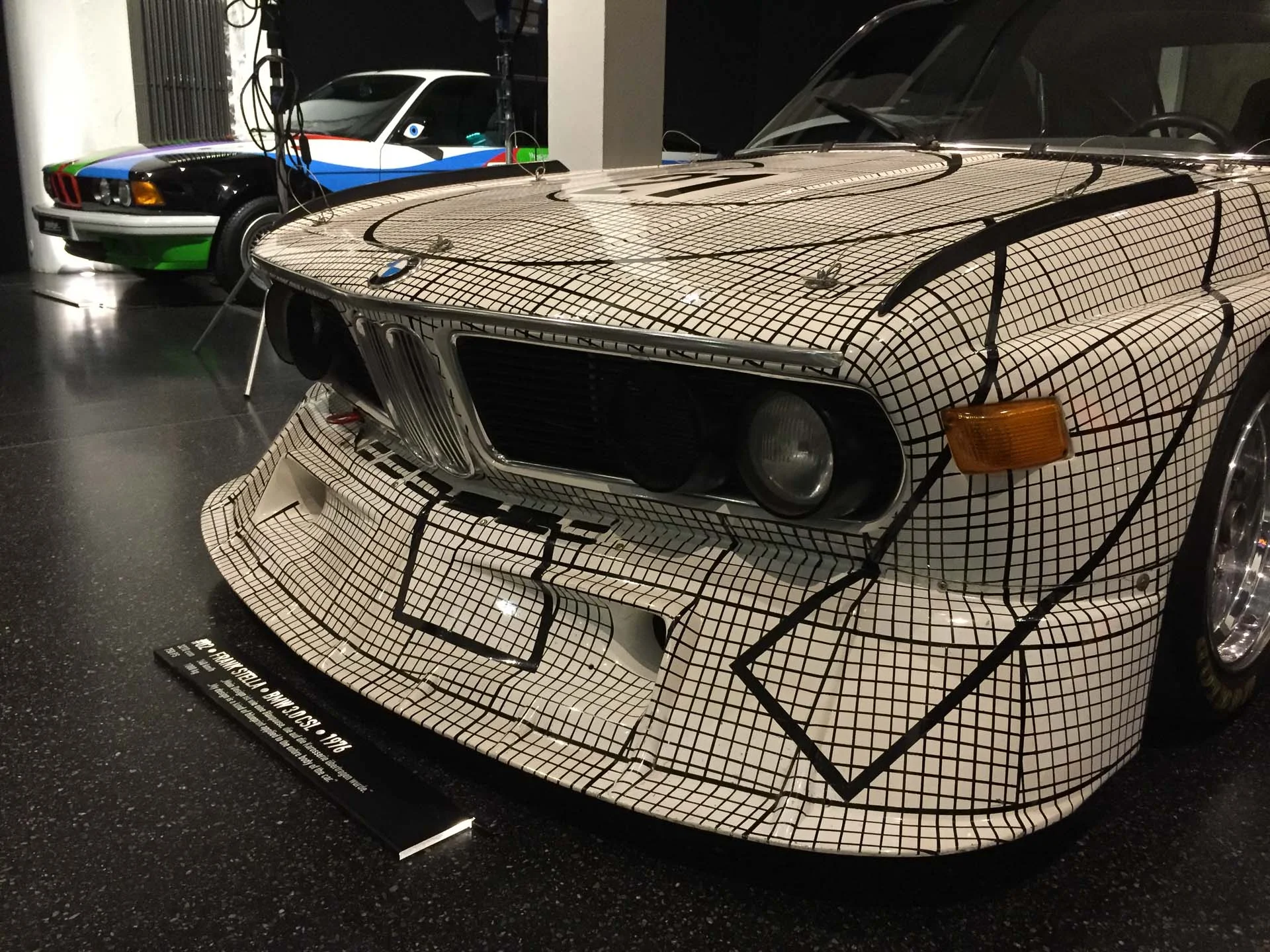 1976 BMW 3.0 CSL, Frank Stella