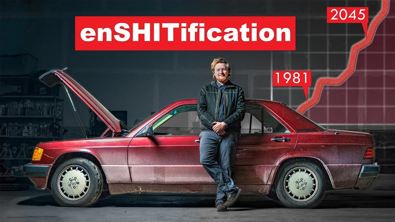 1991 Mercedes-Benz 190 E 2.6 vs. Enshittification