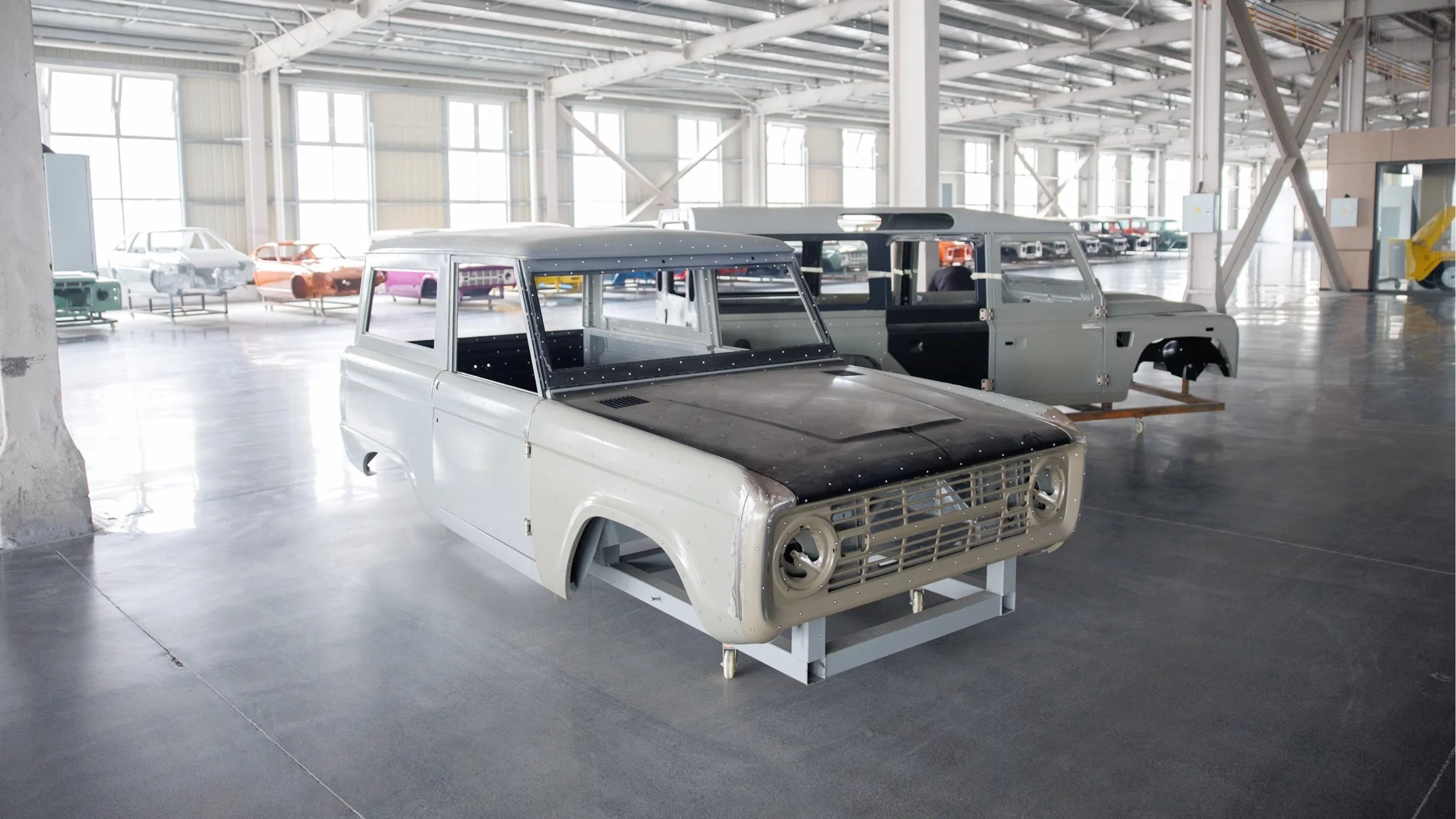Brand new bodies of decades old cars from Jiangsu Juncheng Vehicle Industry Co., Ltd.