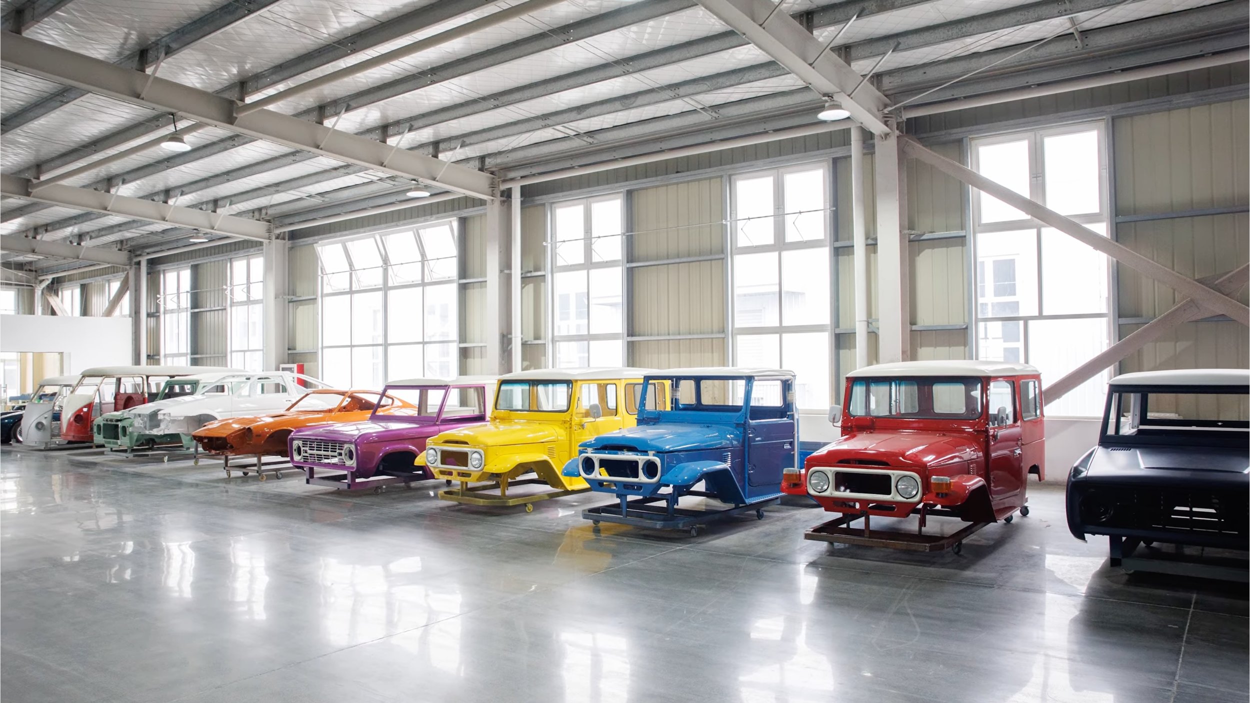 Brand new bodies of decades old cars from Jiangsu Juncheng Vehicle Industry Co., Ltd.