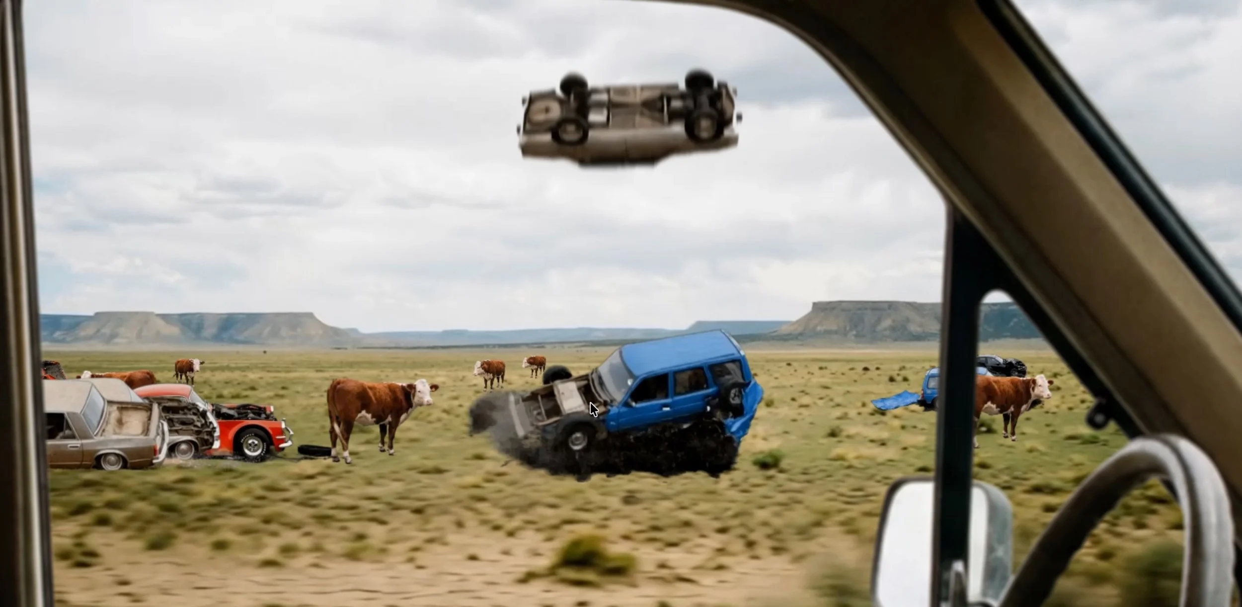 Road Trip: It is raining cars