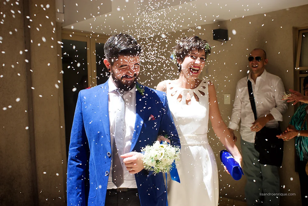 Boda de Día en Restaurante Brasserie Petanque, San Telmo, Capital Federal. Bodas de Destino.