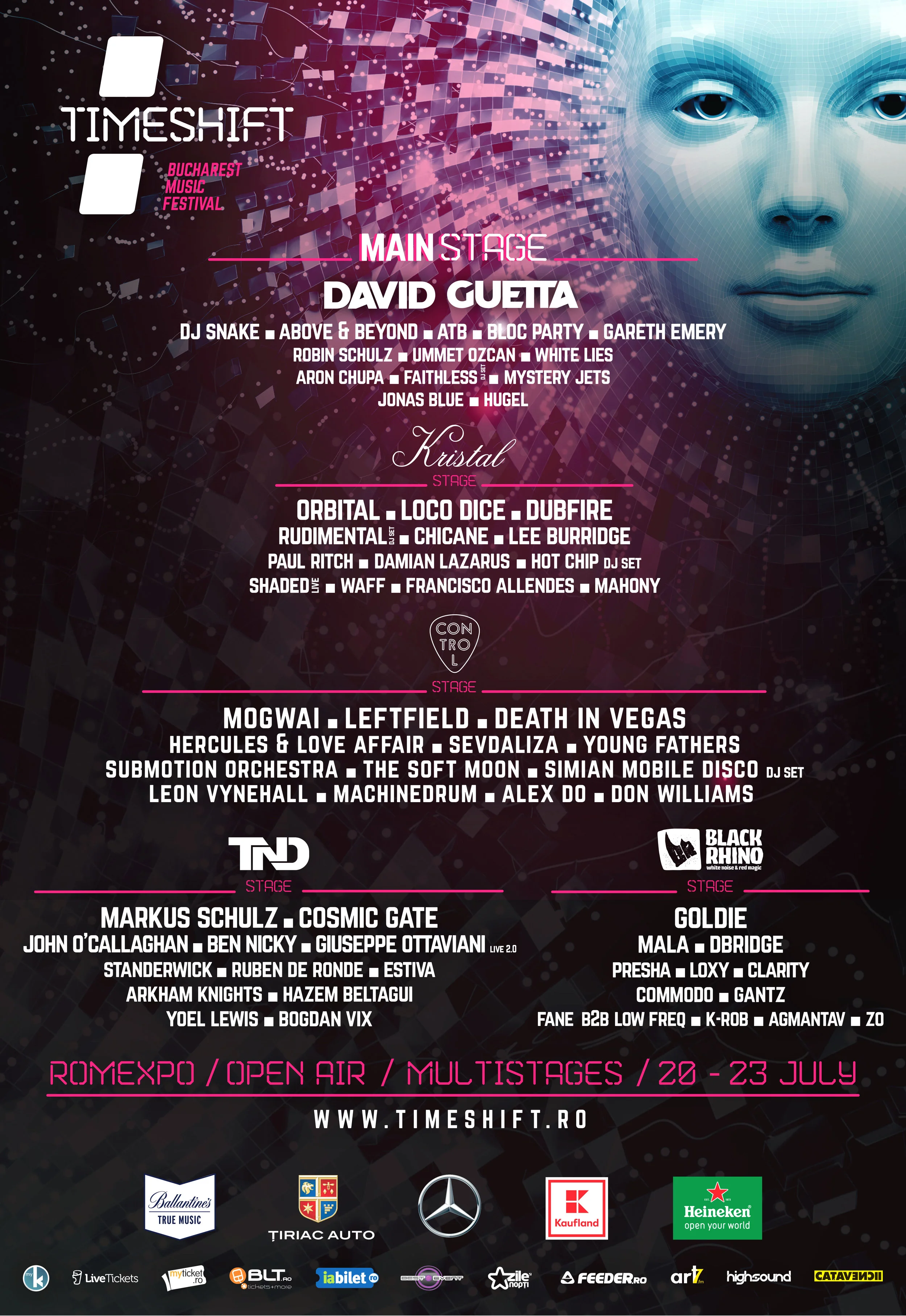 Timeshift: mult-așteptatul festival al muzicii electronice din Bucuresti