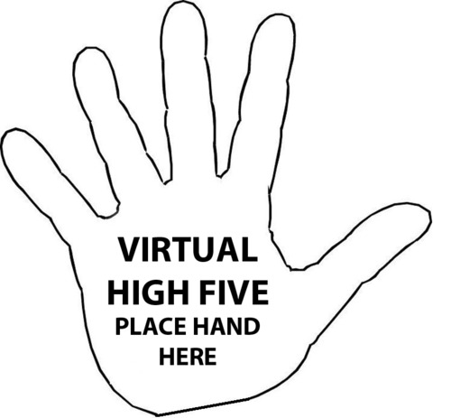 This is the wrong answer to my question. No high five for you.