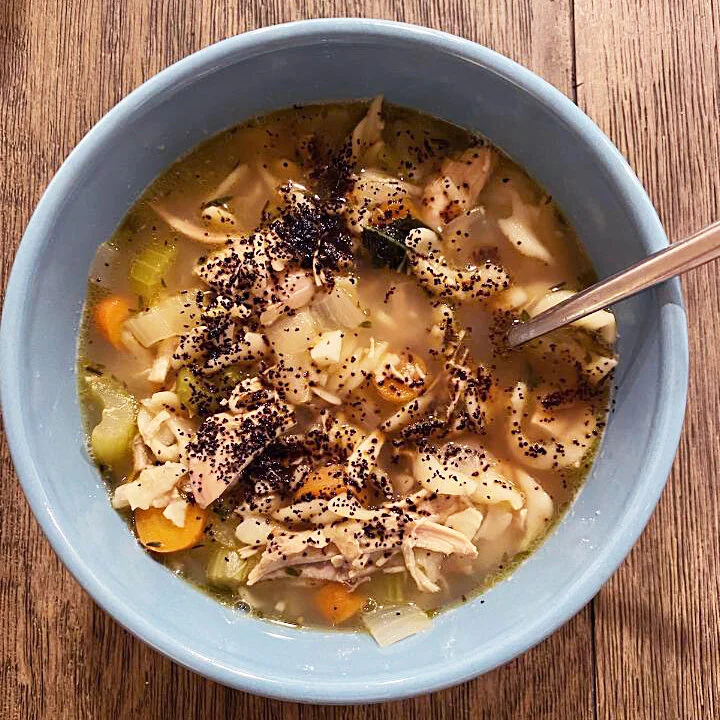 SQ_Chicken Noodle Soup sprinkeled with BG Powder.jpg