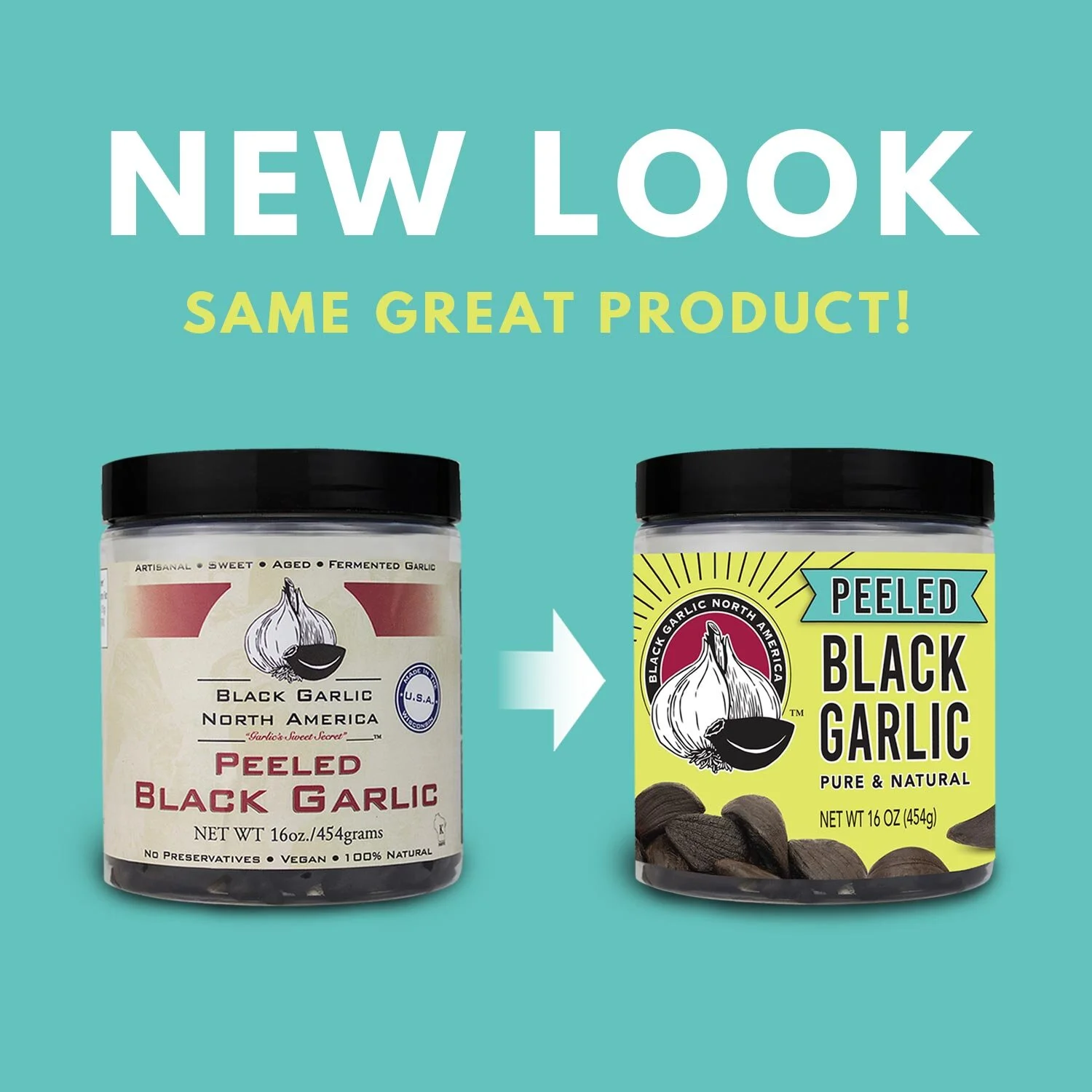 Black Garlic North America™ Buy Peeled