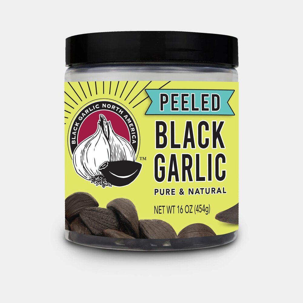 Peeled Black Garlic 1 lb (16 oz)