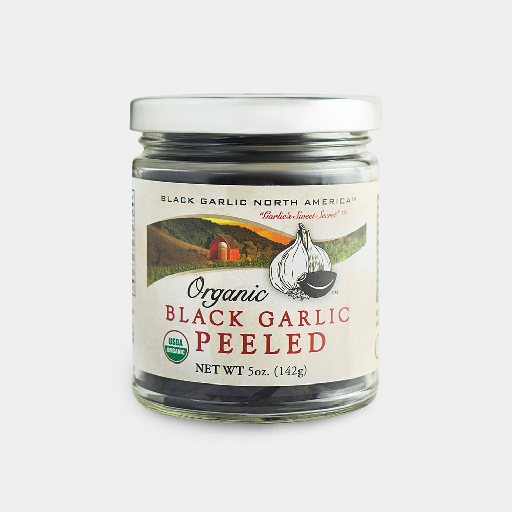 Organic Peeled Black Garlic 5 oz