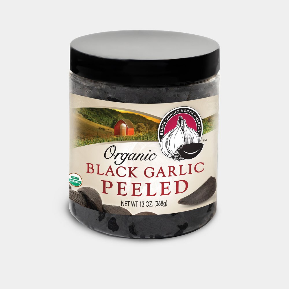 Organic Peeled Black Garlic - 13oz