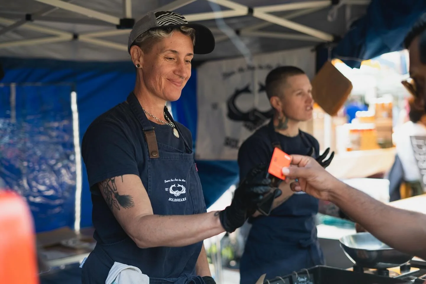 We are ready for tomorrow&rsquo;s @growingcommunities farmers market 😎

Oyster lovers, we are shucking some delicious oysters every Saturday so don&rsquo;t miss out😎

Specials of the week:
- Chef-prepared, our fish in papillotte -CAPONATA marinated