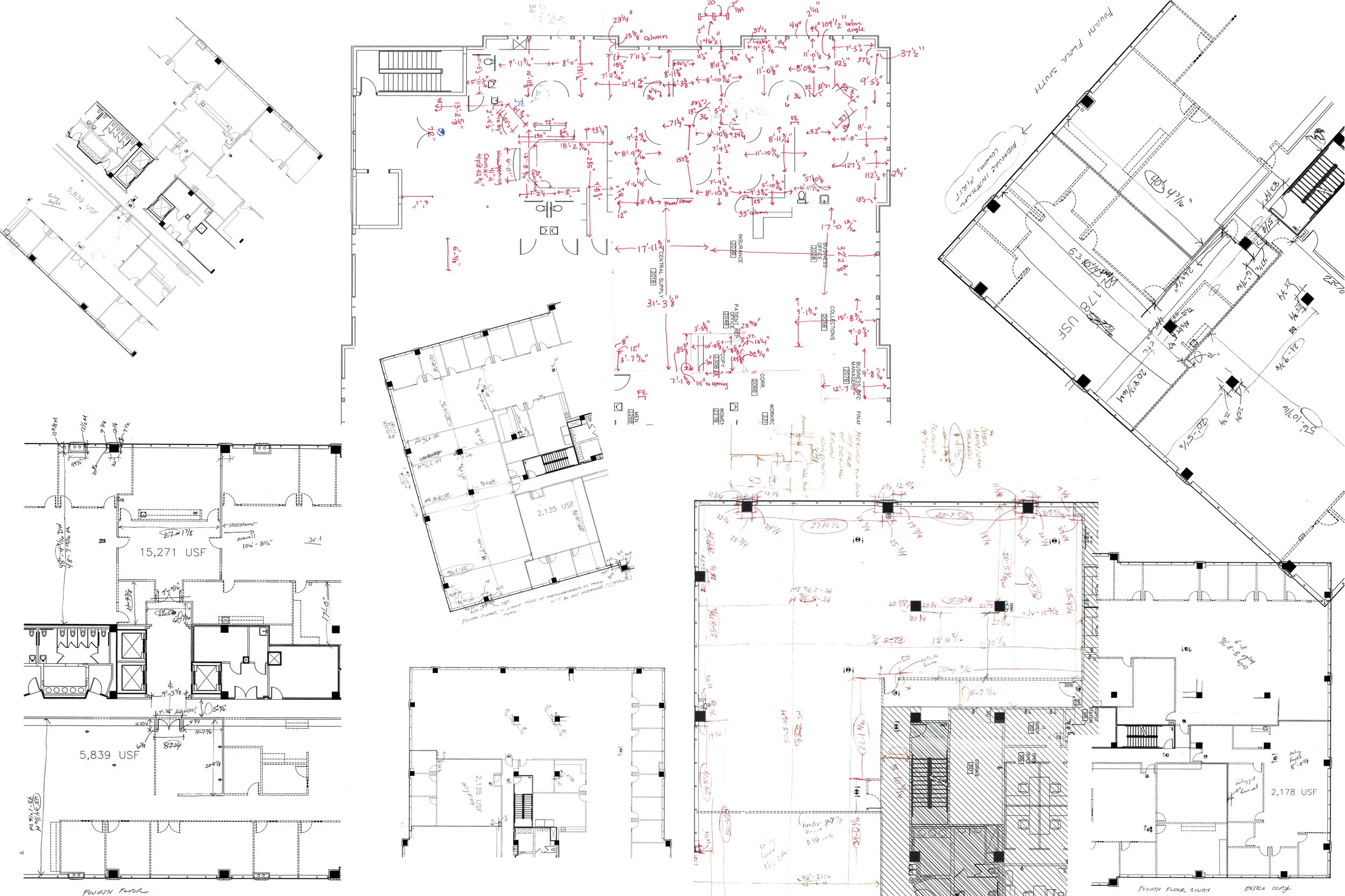 Field Measurement Documentation and Space Planning