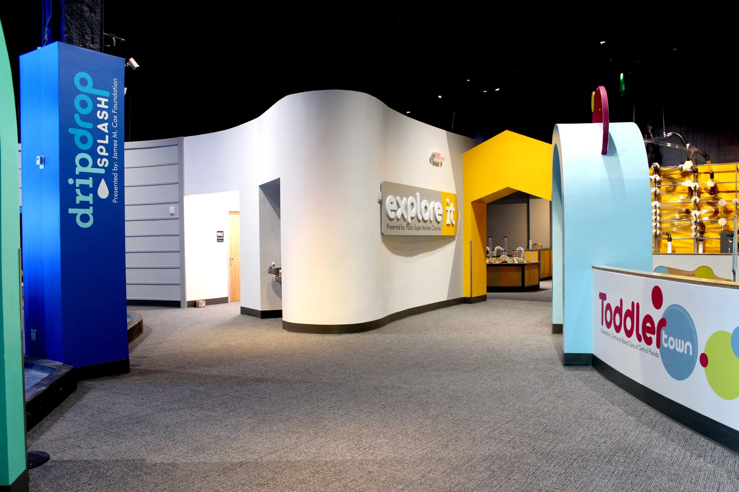 KidsTown Exhibit Circulation Space