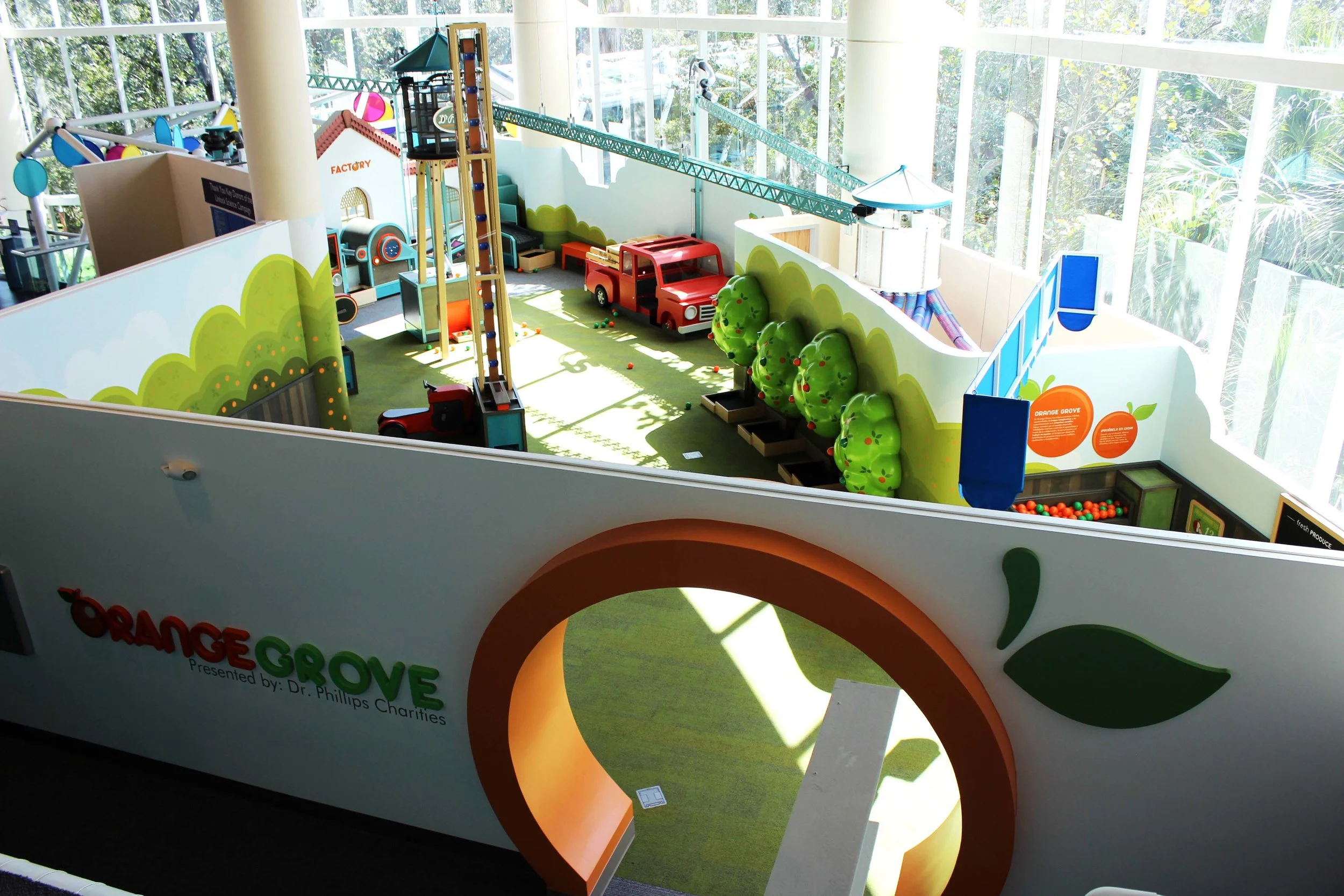 KidsTown Orange Grove Exhibit (One of Seven New Exhibit Spaces)