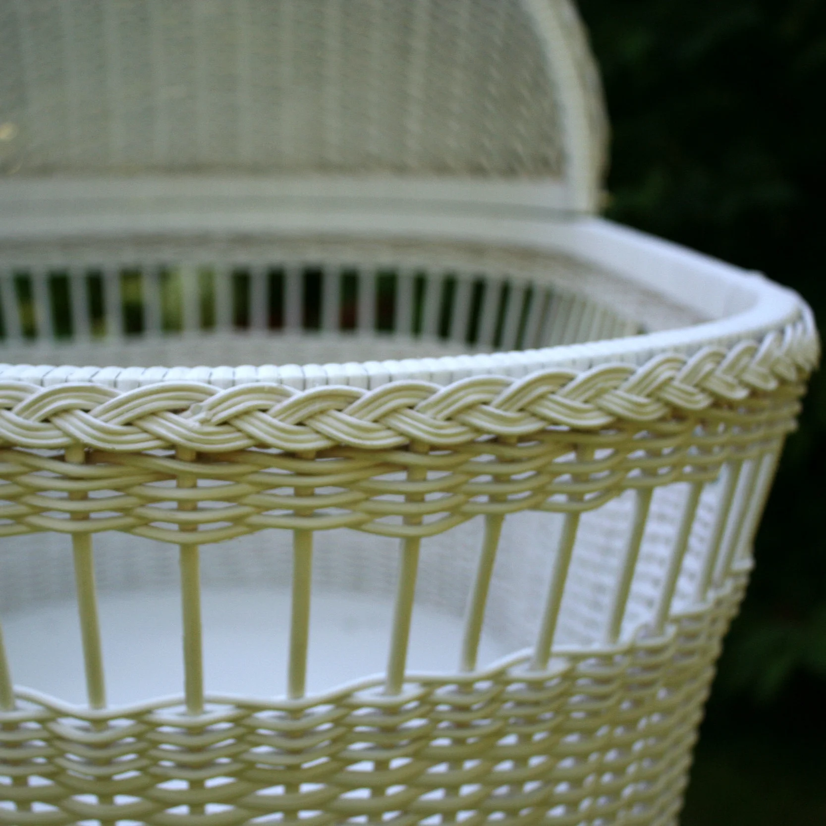 Wooden Wicker Bassinet - Front Detail.jpg