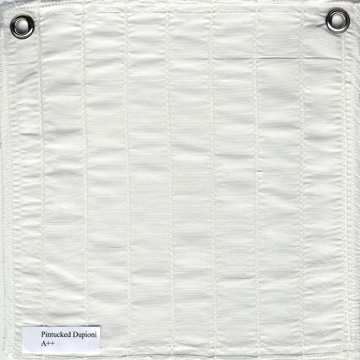 Pintucked Dupioni