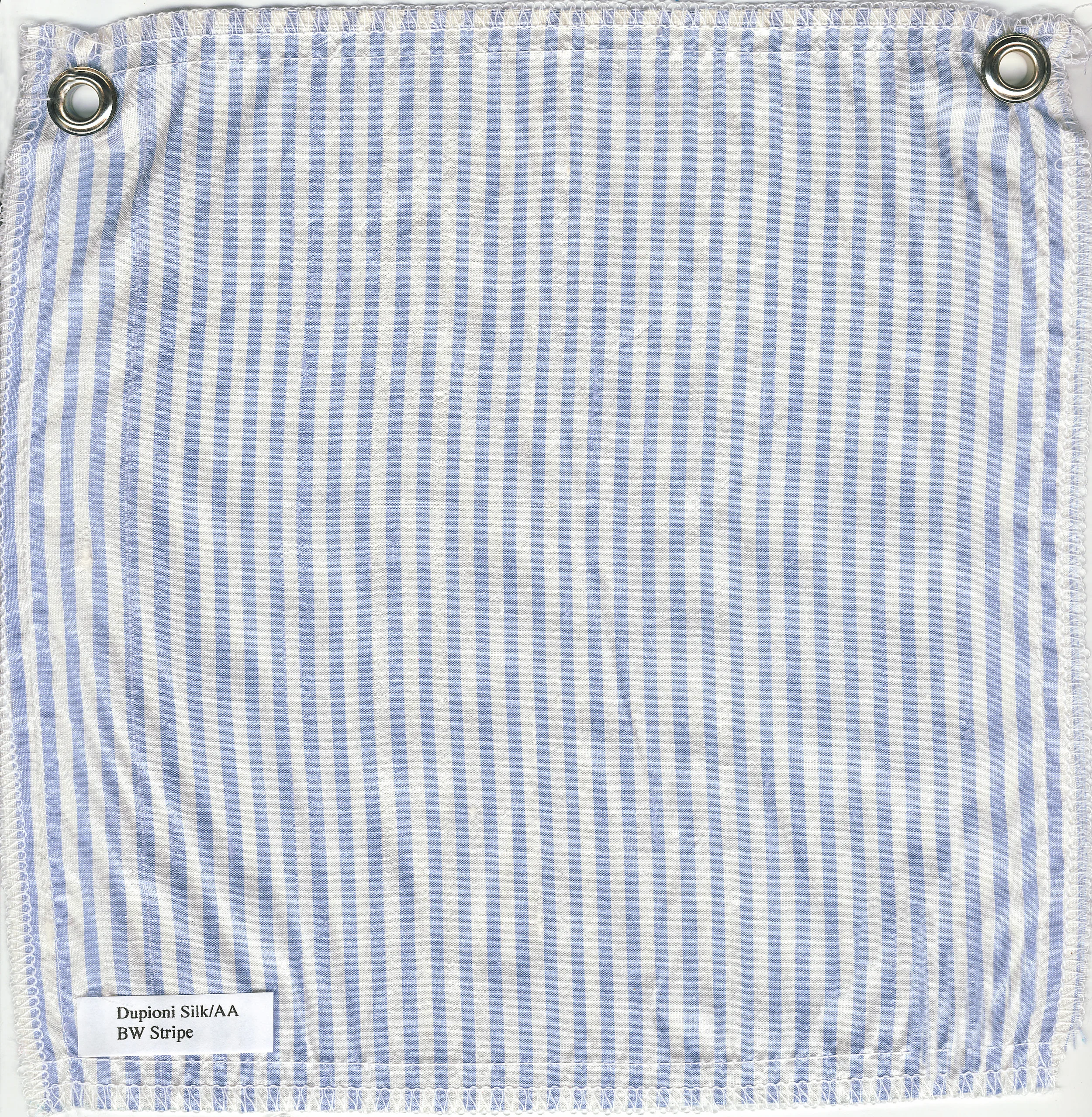Blue & White Stripe