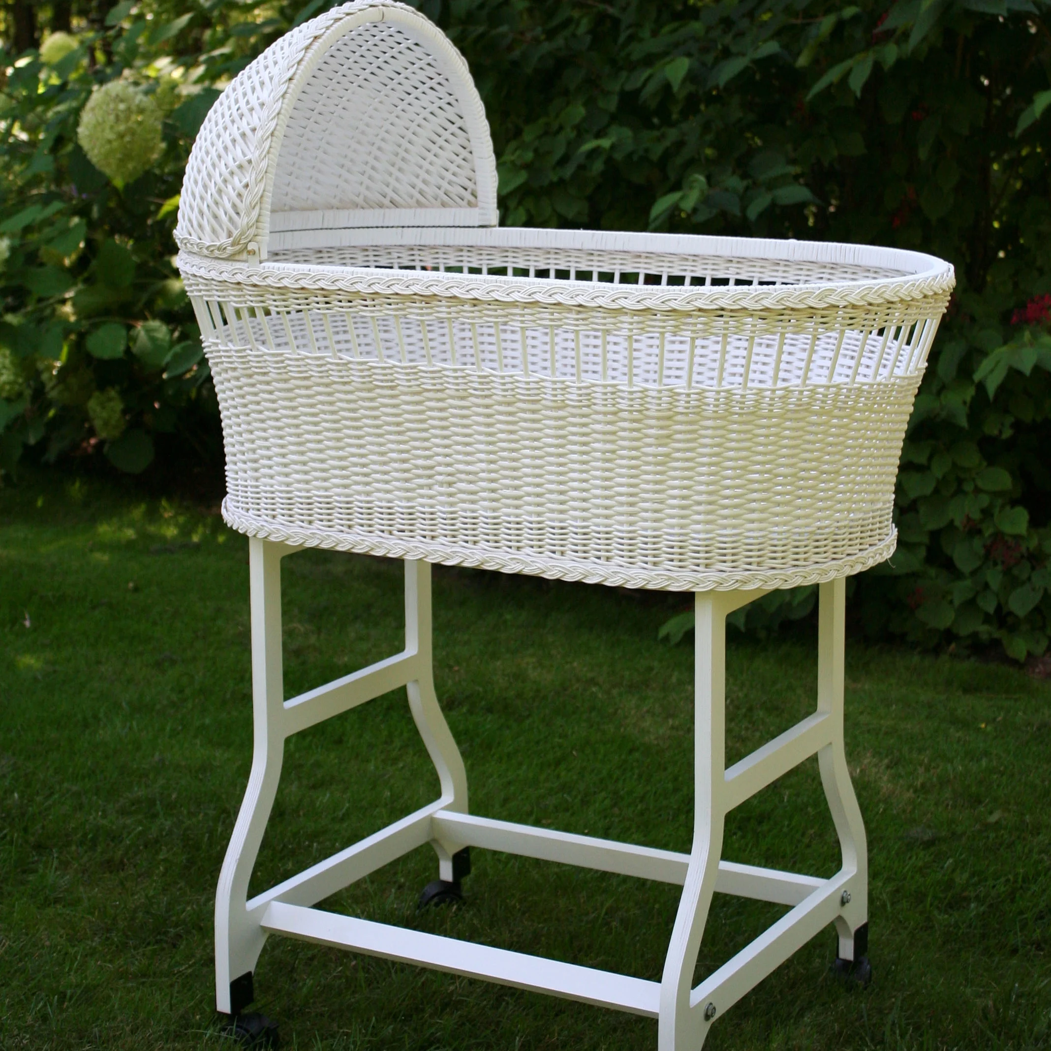 Wooden Wicker Bassinet - Side View.jpg
