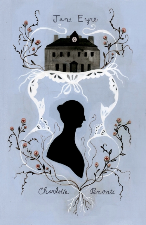 Sample cover illustration for Jane Eyre by Charlotte Bronte