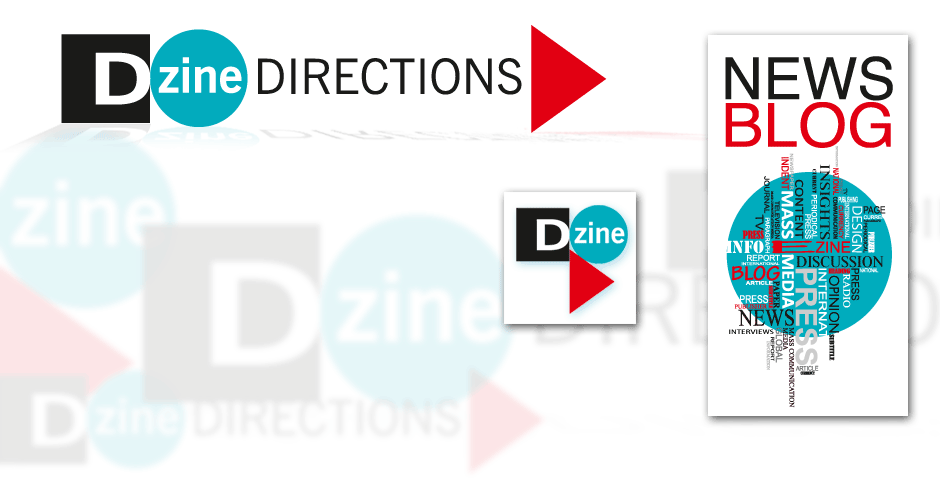 Dseign af logo samt grafisk profil til e-zine Dzine Directions 