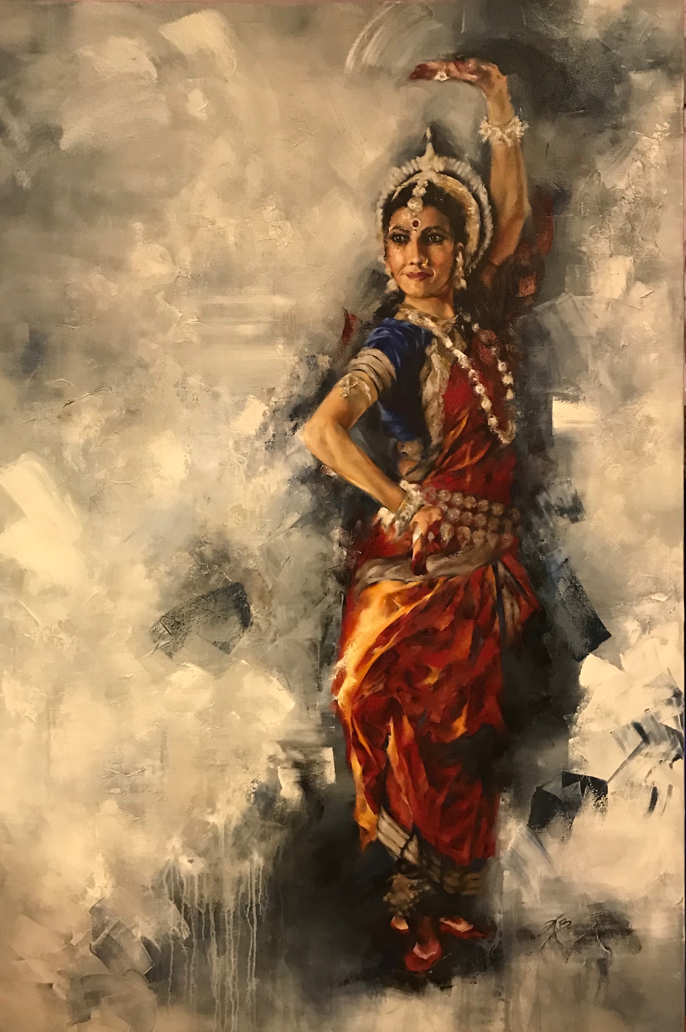 Private Commission Oil on Canvas 48x72" 2017