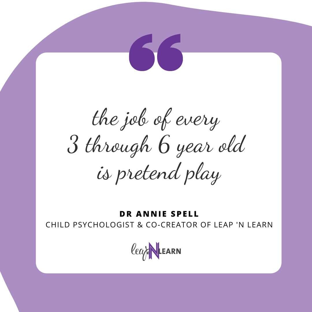The most beneficial early childhood programs are those that allow students to make their own interpretations, connections and suggestions.

As Dr Annie Spell, child psychologist and co-creator of Leap 'N Learn, says:

&quot;The job of every 3 through
