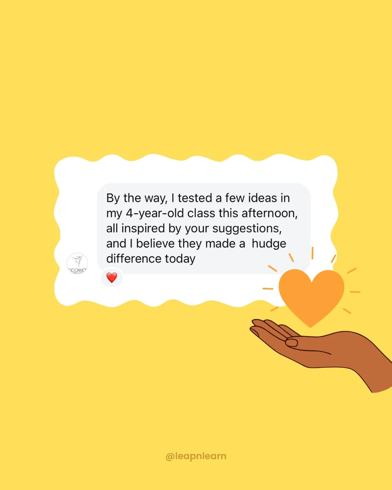 This is why we LOVE training dance teachers.
&nbsp;
Because just a few ideas and insights from a workshop can make a REAL difference in your dance classes right away, and an ongoing difference to how your students develop, learn, and connect&hellip; 