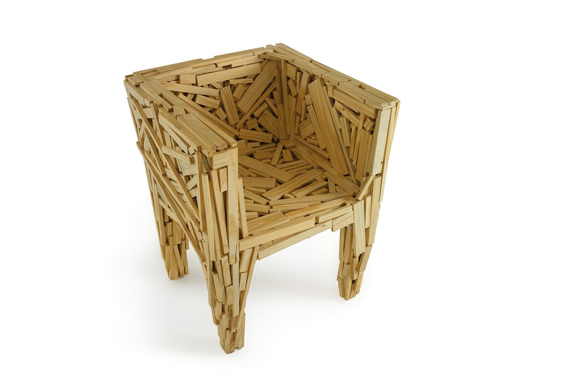 Favela Chair reproduced by Edra (2003)