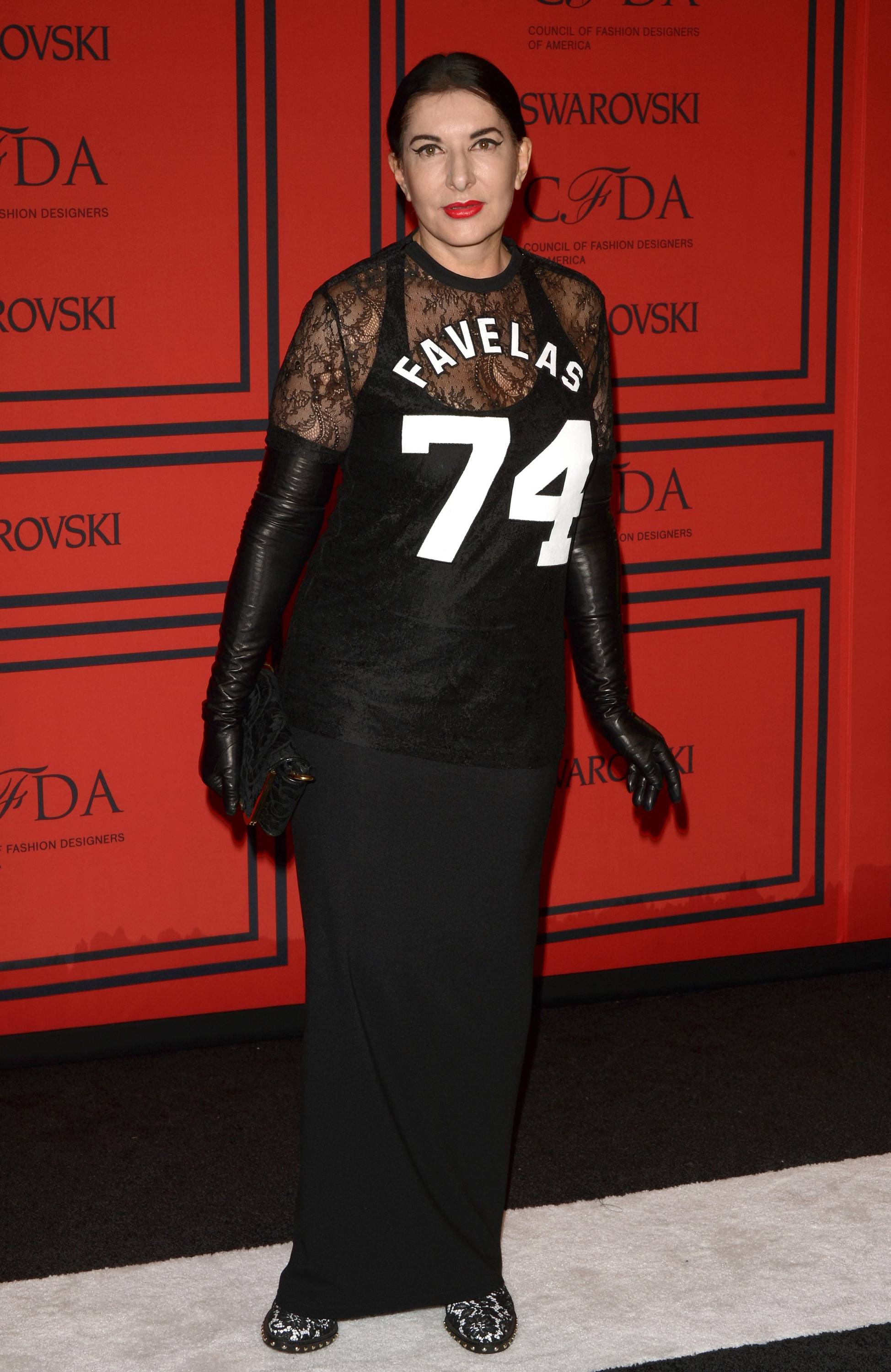 Marina Abramovic at CFDA Awards 2013