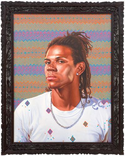   Anderson S. da Fonseca,&nbsp;   2009  Oil on canvas 48" x 36" 
