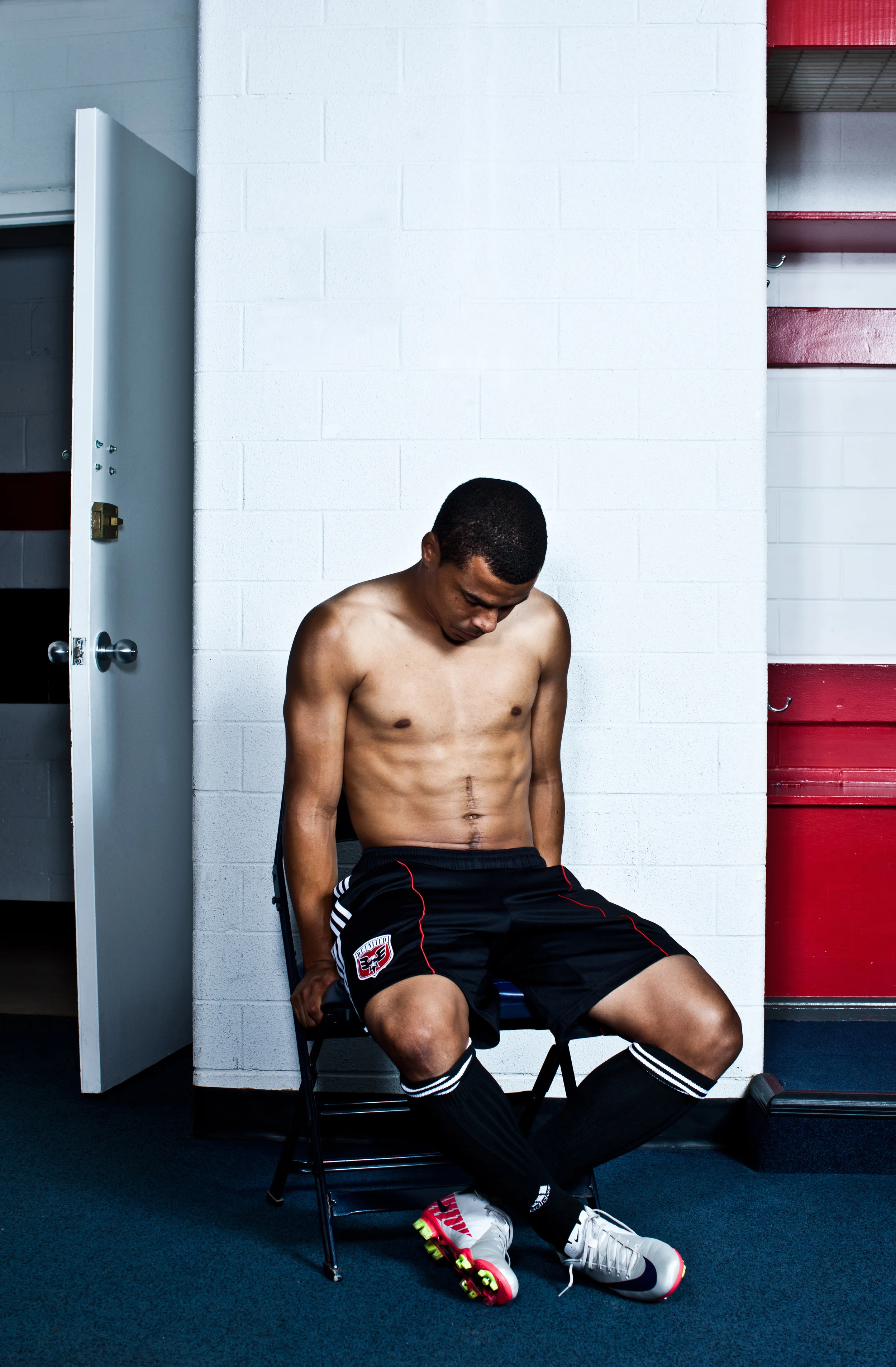 Soccer player Charlie Davies