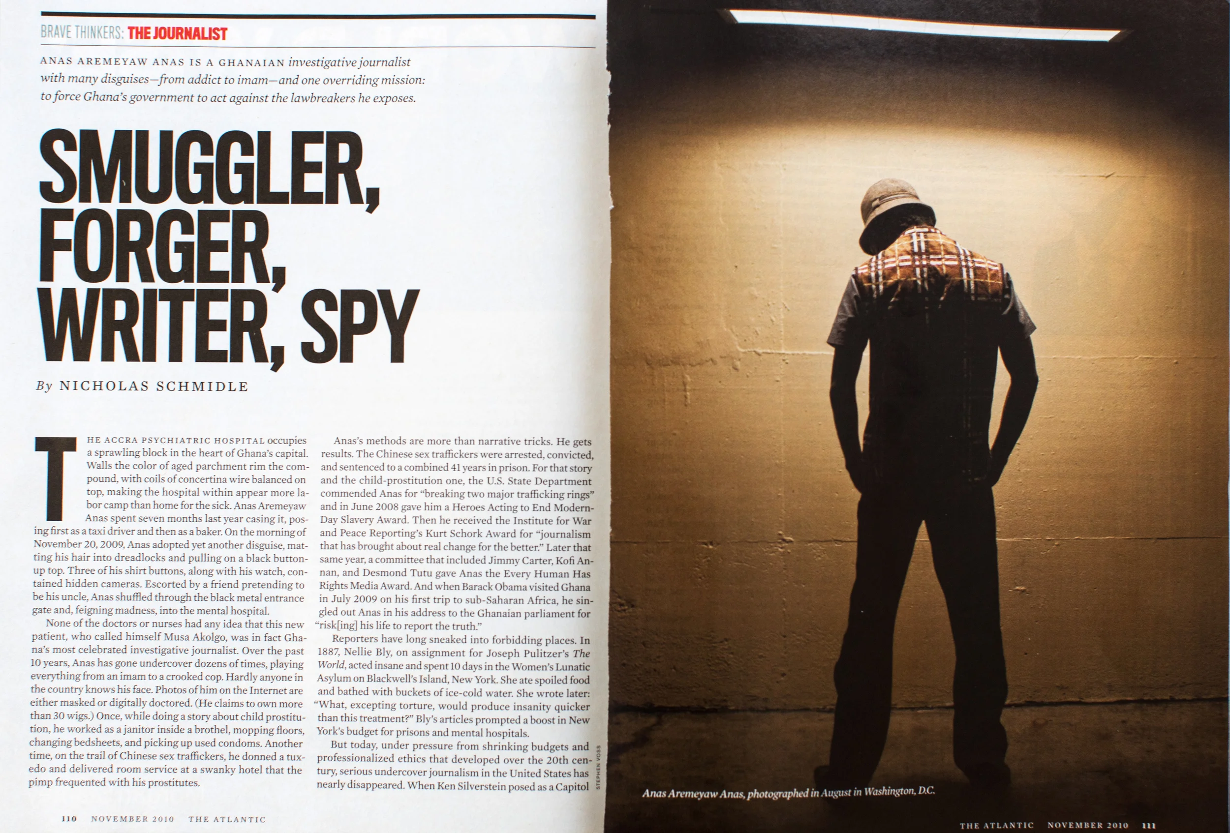 Undercover Journalist Anas Aremeyaw Anas