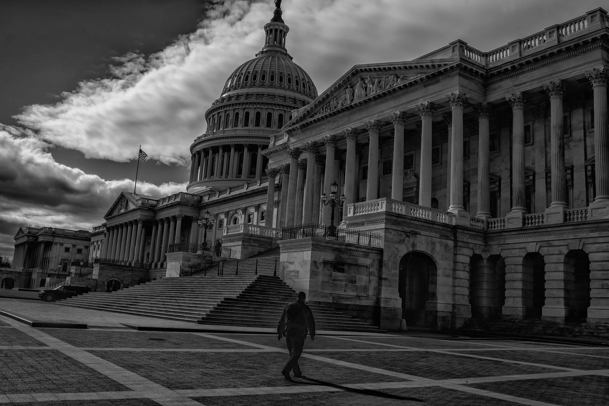 East side of the US Capitol on March 27, 2017.