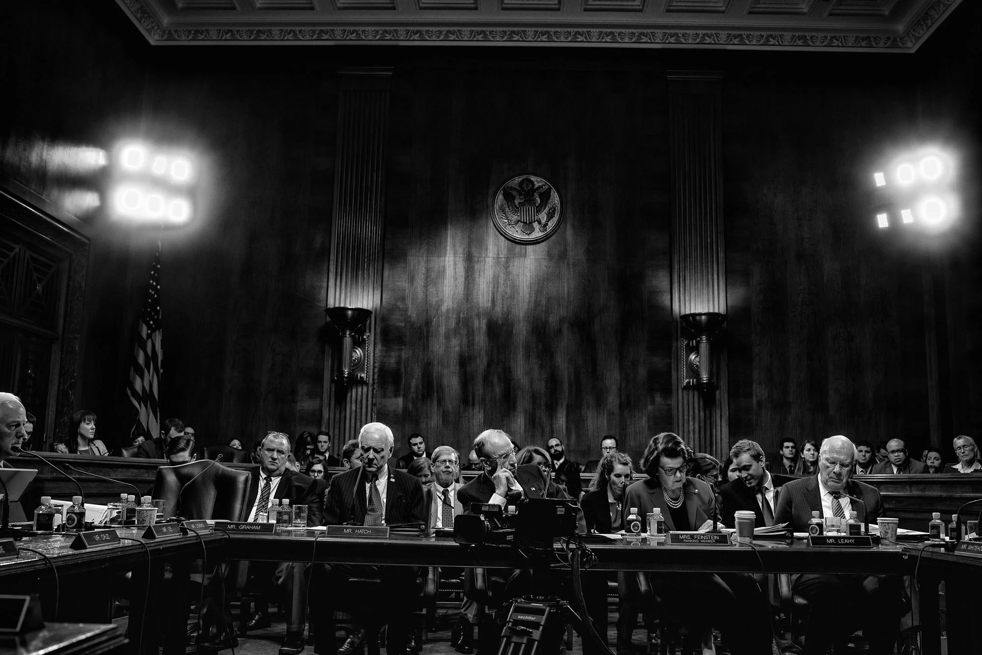 The US Senate Committee on the Judiciary meets to consider the nomination of Sen. Jeff Sessions for Attorney General of the United States on January 31, 2017.