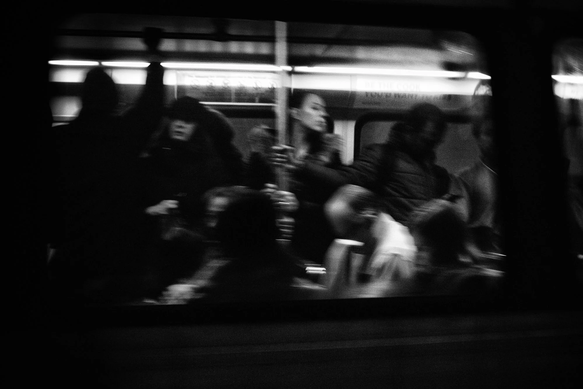 DC Metro riders on February 6, 2017.