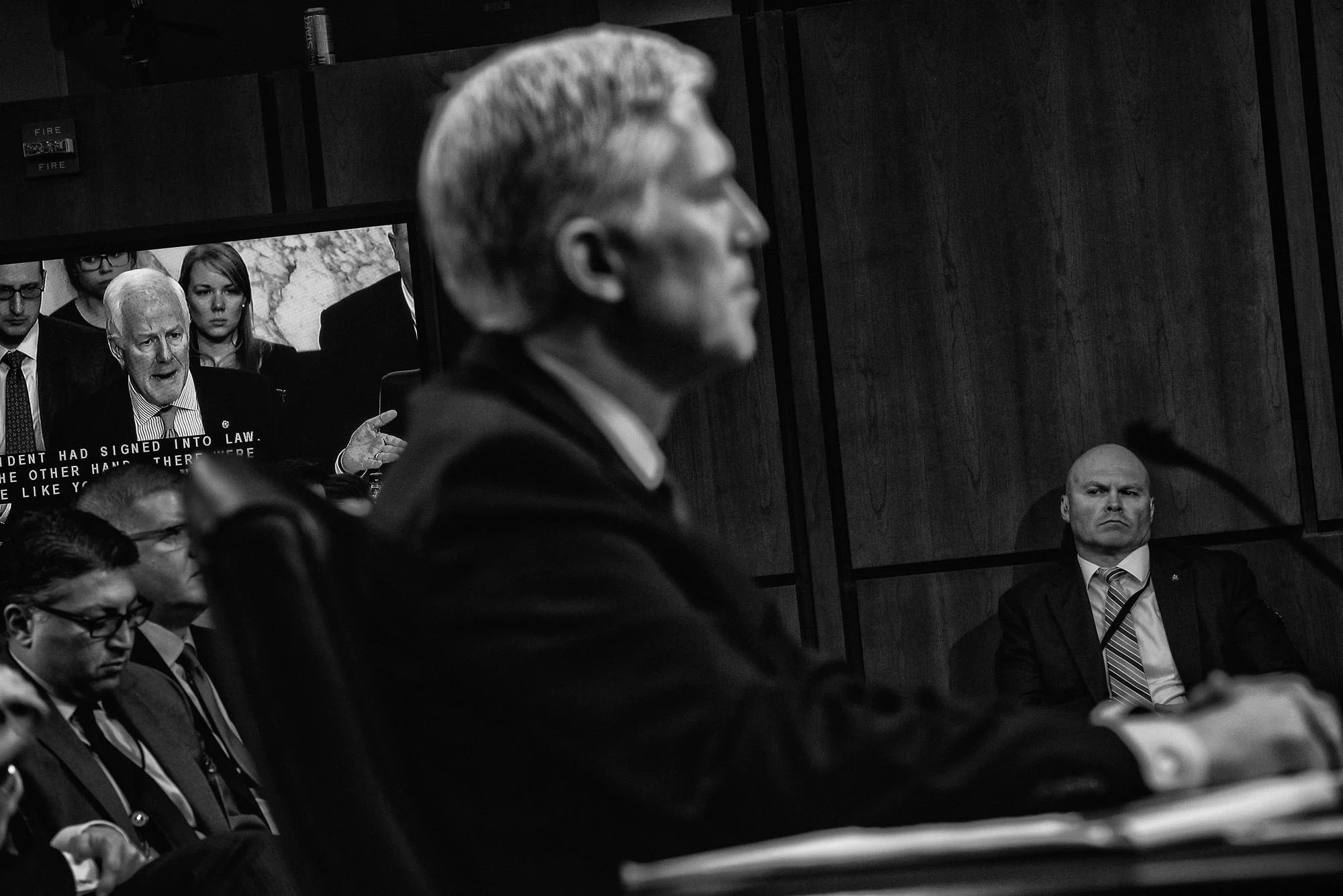 Judge Neil Gorsuch testifies during the second day of his Supreme Court confirmation hearing before the Senate Judiciary Committee on March 21, 2017.