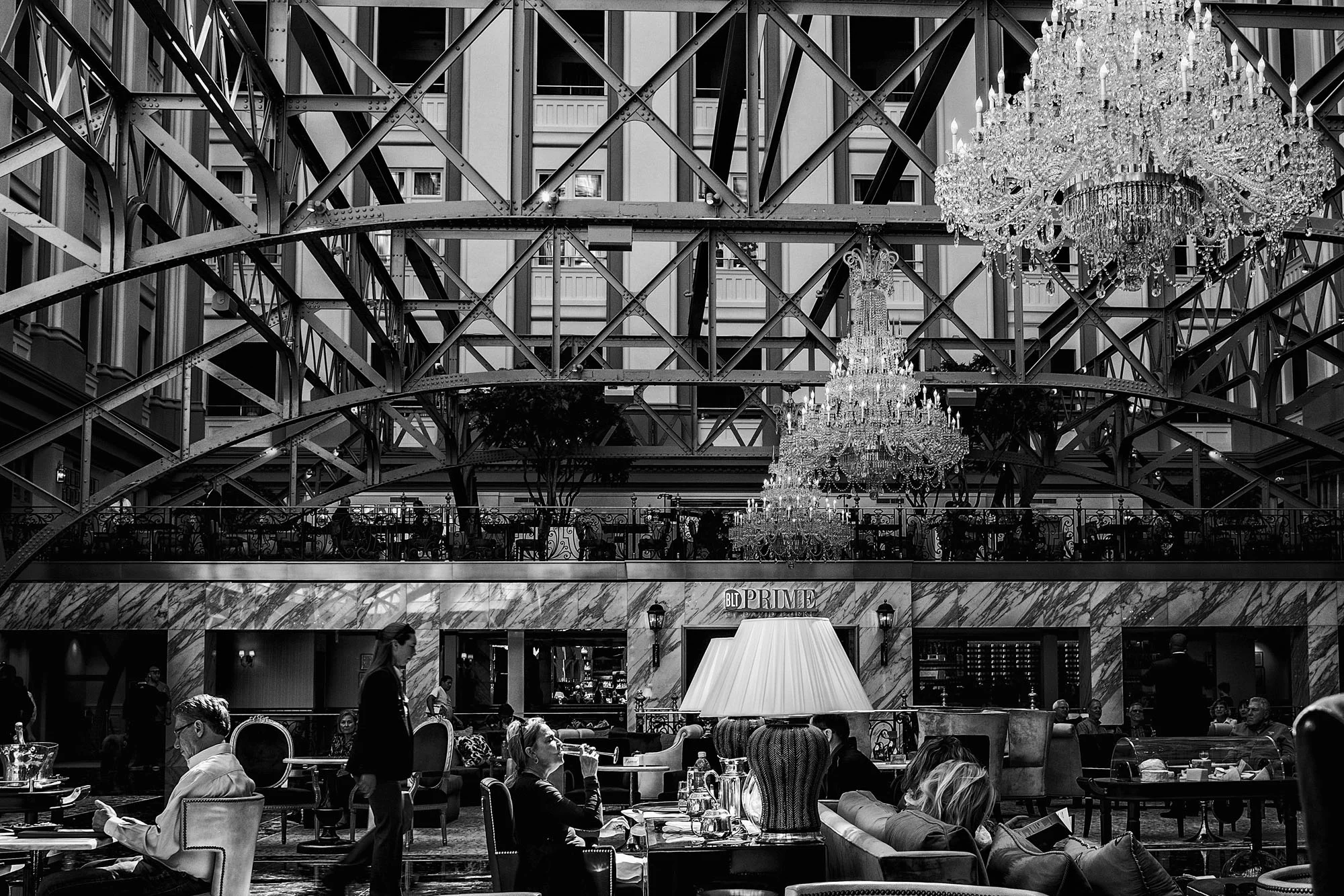The lobby of the Trump International Hotel on March 29, 2017.