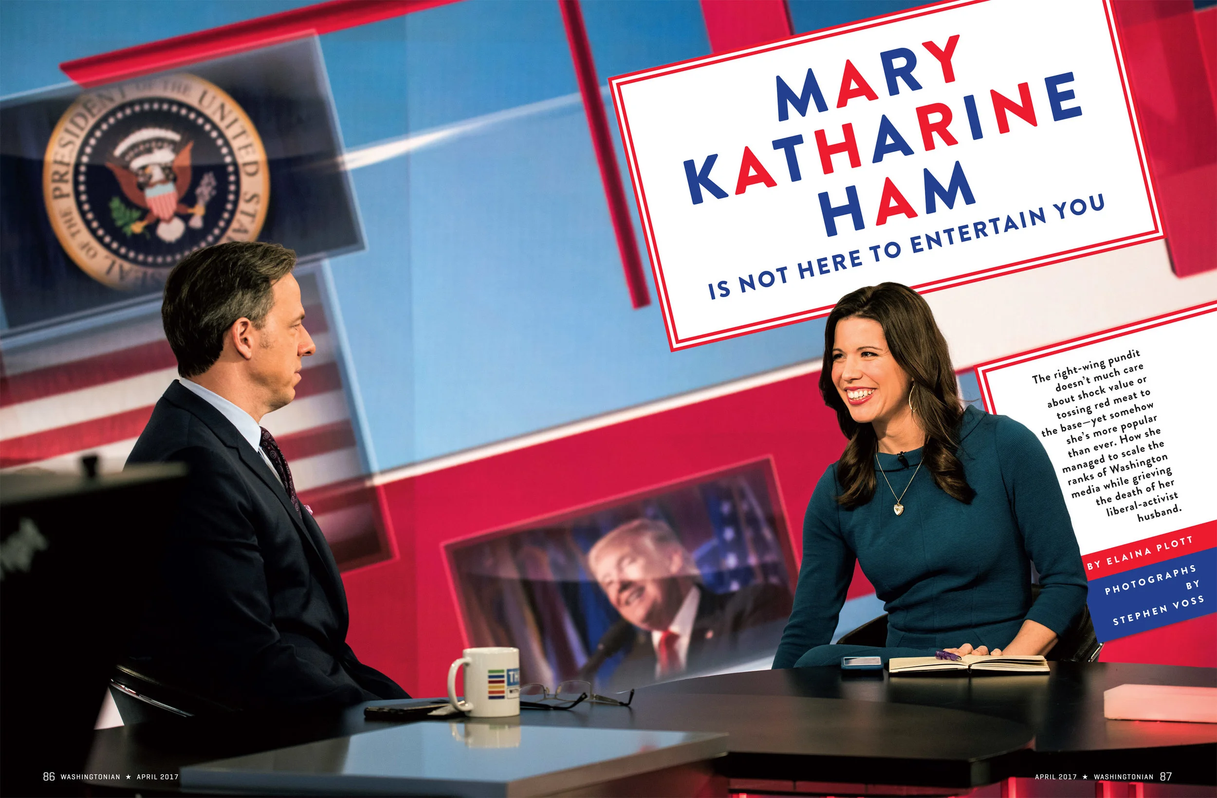  Political commentator MaryKatharine Ham for Washingtonian