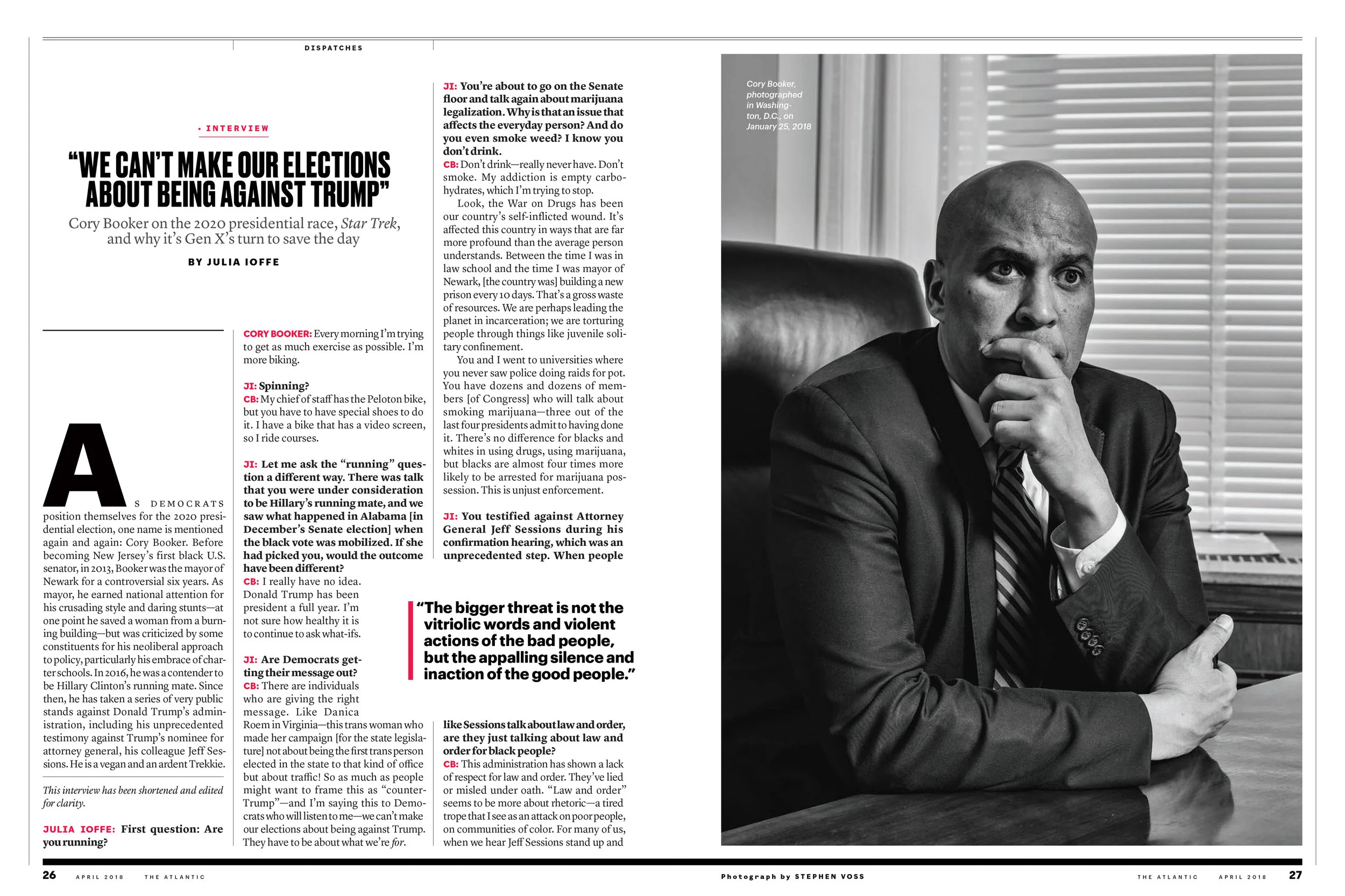 Senator Cory Booker